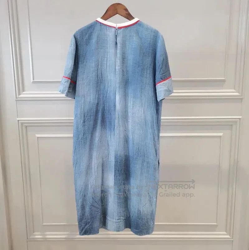 Fendi Fendi Blue Tie-Dye Short Sleeve T-Shirt . Size S / US 4 / IT 40 - 2 Thumbnail