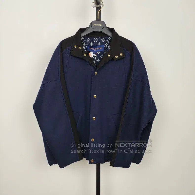 Louis Vuitton Wool lined full print print jacket