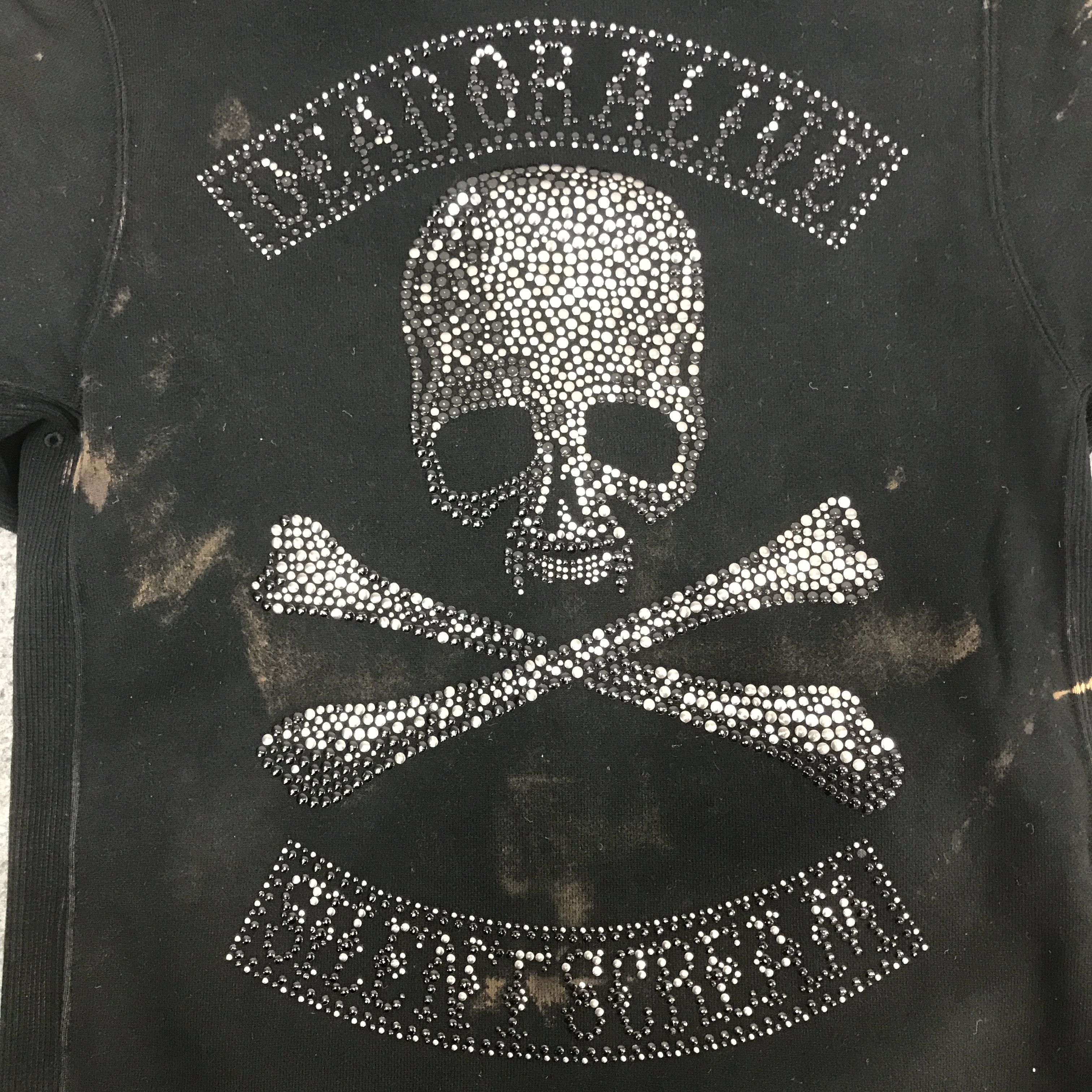 Roen roen acid styel skull hoodies jacket Size US XS / EU 42 / 0 - 11 Thumbnail