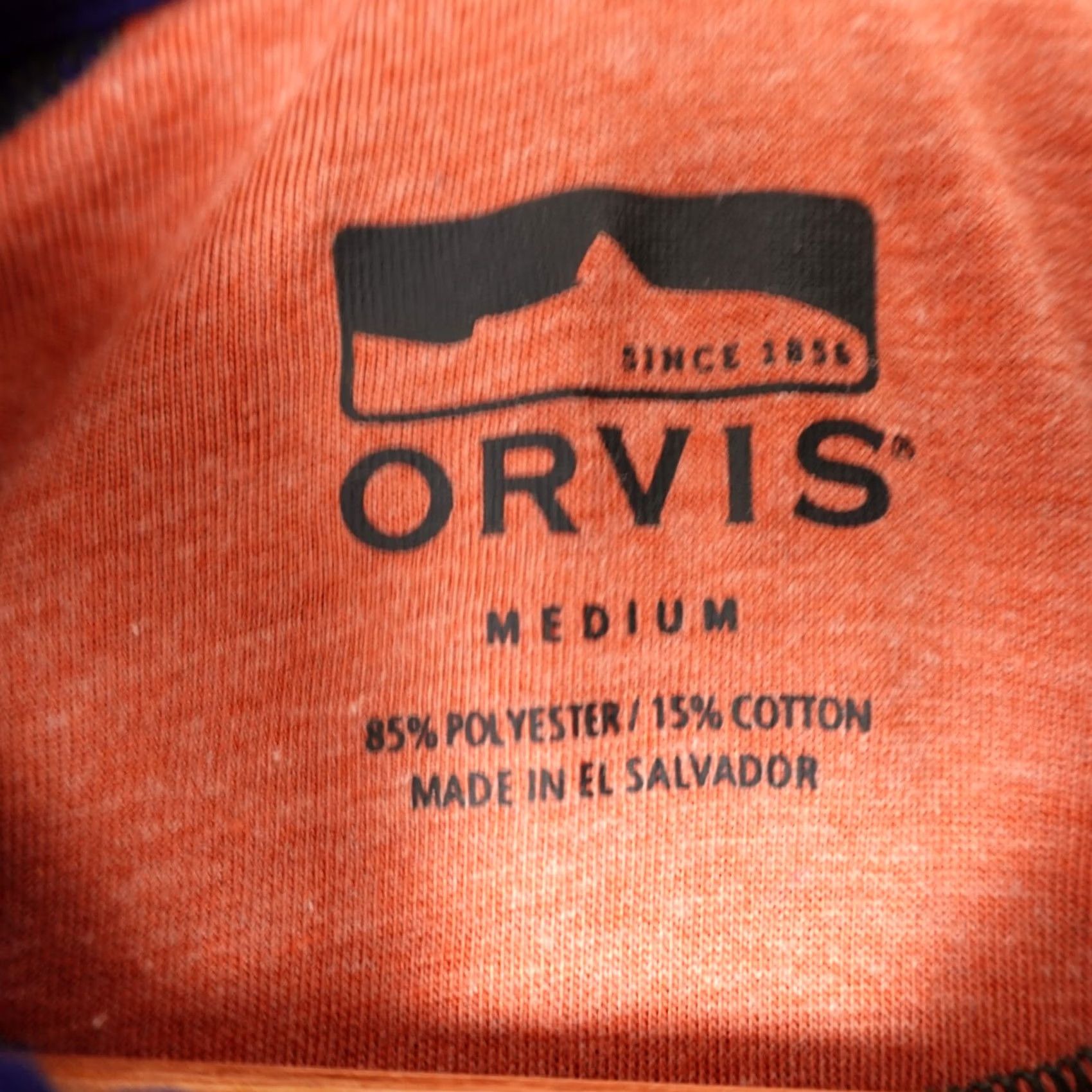Orvis Orvis Pullover Mens Medium Blue 1/4 Zip Long Sleeve Outdoor Hiking Lightweight Size US M / EU 48-50 / 2 - 2 Thumbnail