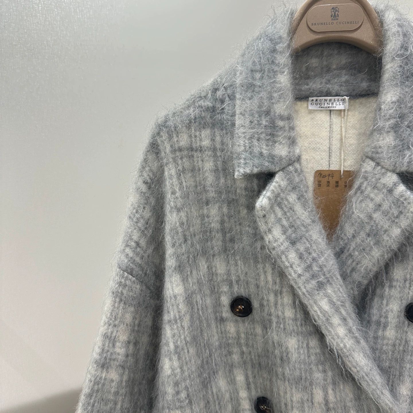 Brunello Cucinelli Brunello Cucinelli mar94 wool overcoat size S Size S / US 4 / IT 40 - 4 Thumbnail