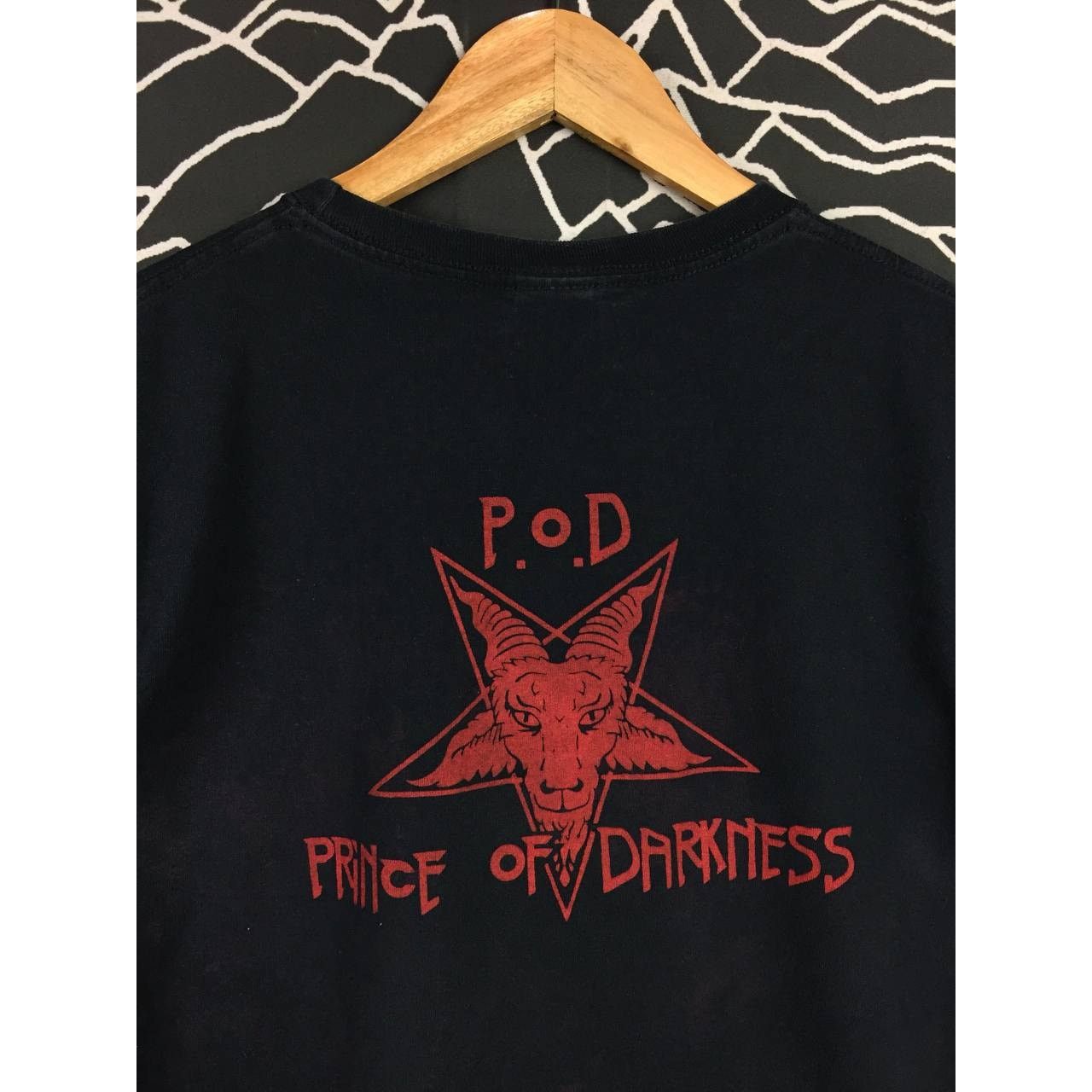Mexicana × Vintage × WWE Vtg Mexican Wrestlers Prince Of Darkness P.O.D Wrestling Tee Size US M / EU 48-50 / 2 - 8 Thumbnail