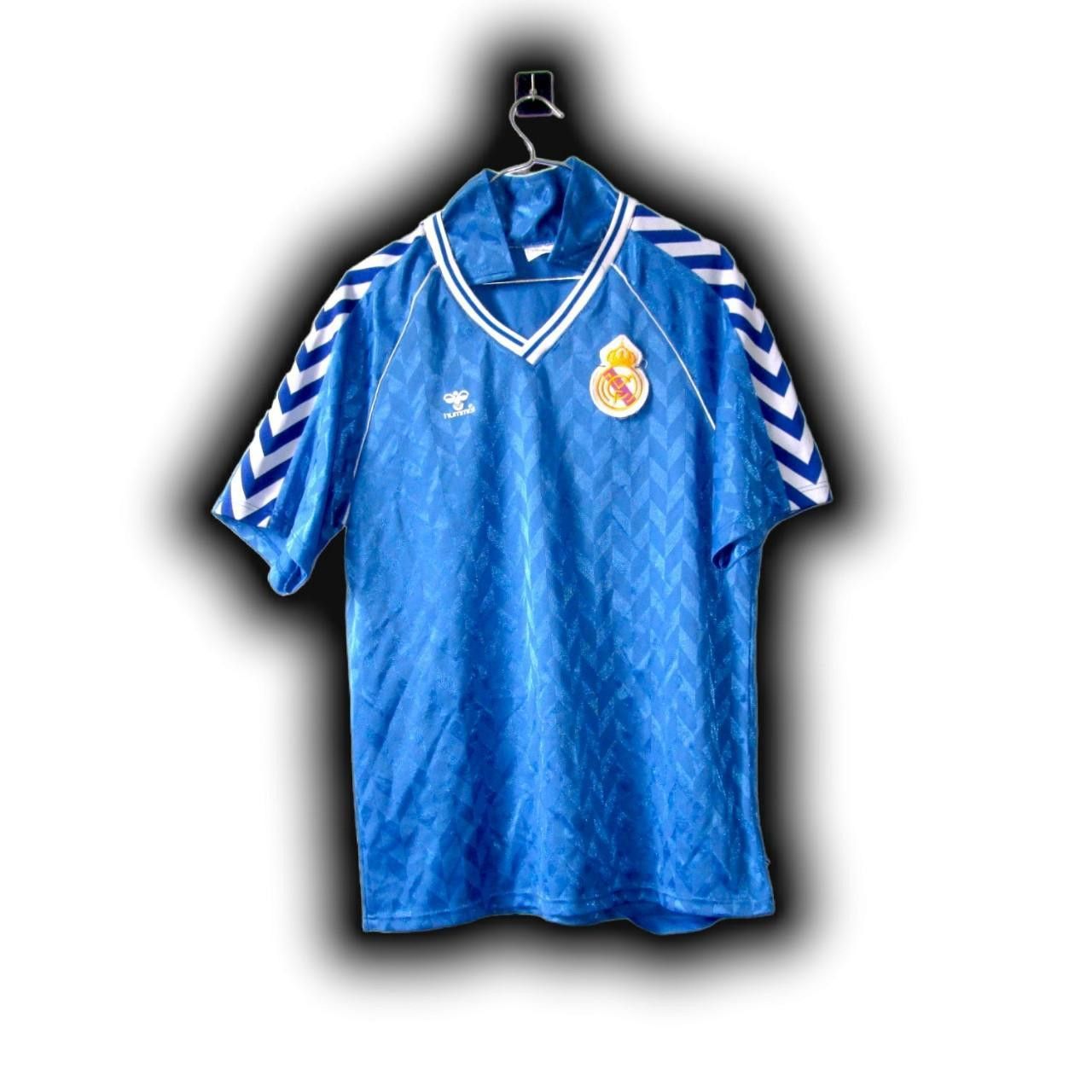 Hummel Real Madrid Spain 1986 1987 1988 Home Shirt Jersey Size US S / EU 44-46 / 1 - 2 Thumbnail
