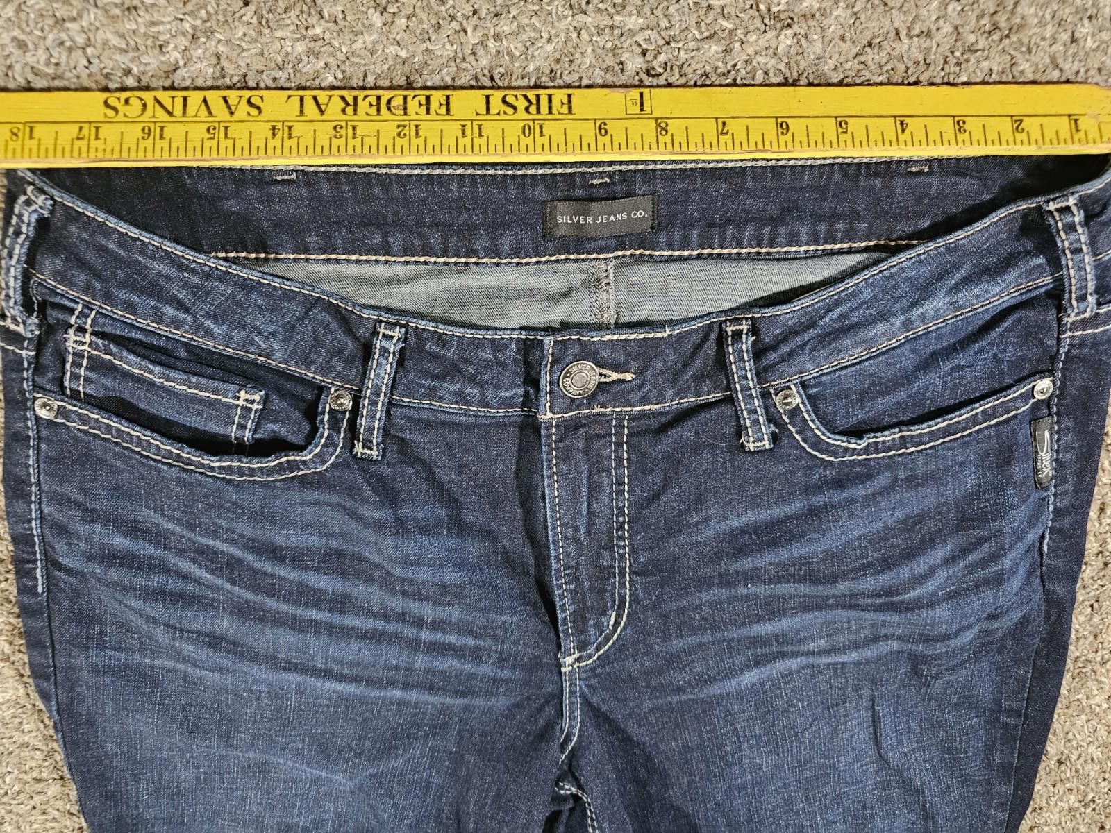 Silver Jeans Co. Silver Jeans SUKI Slim Boot Size 18x33L Size 40" / US 18 - 4 Thumbnail