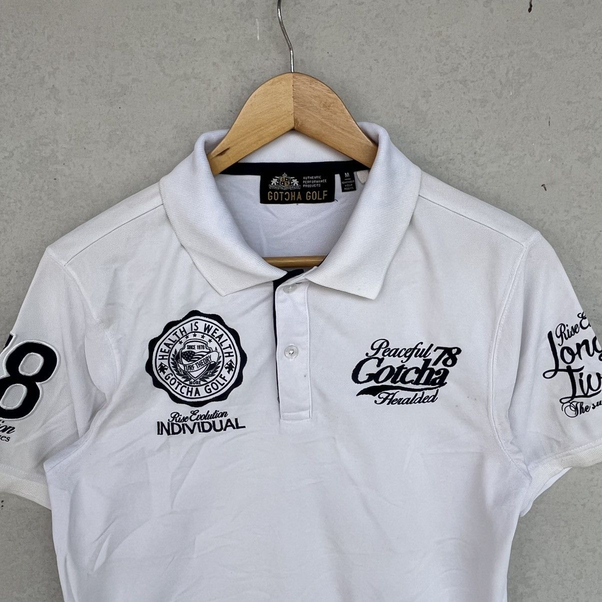 Other Vintage White Polo Shirt With Black Accents Size M Size US M / EU 48-50 / 2 - 4 Thumbnail
