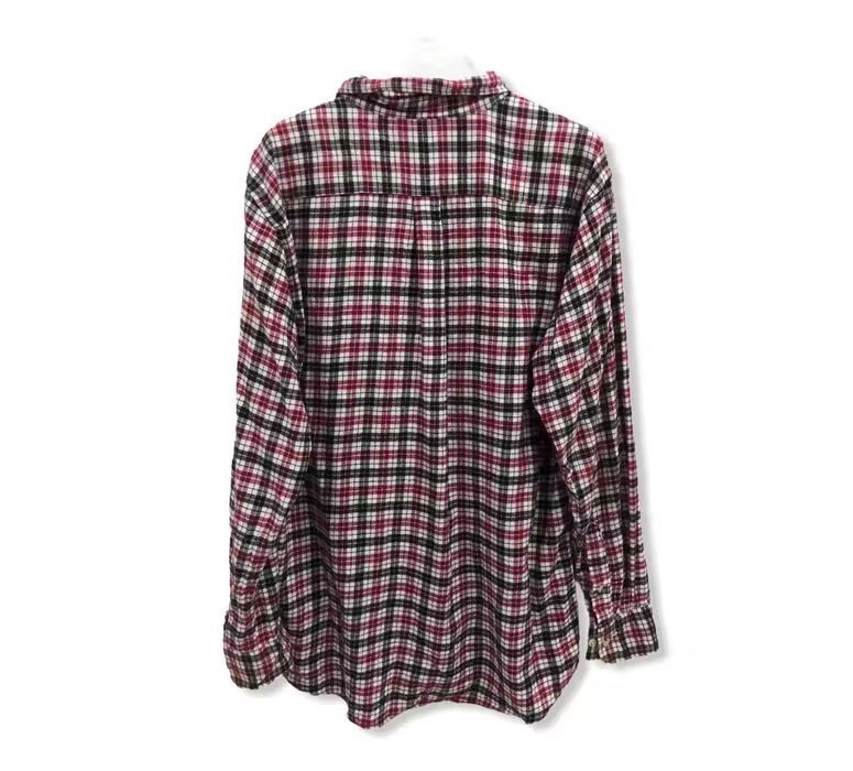 Japanese Brand Japanese Brand Uniqlo Plaid Tartan Flannel Shirt 👕 Size US XL / EU 56 / 4 - 4 Thumbnail