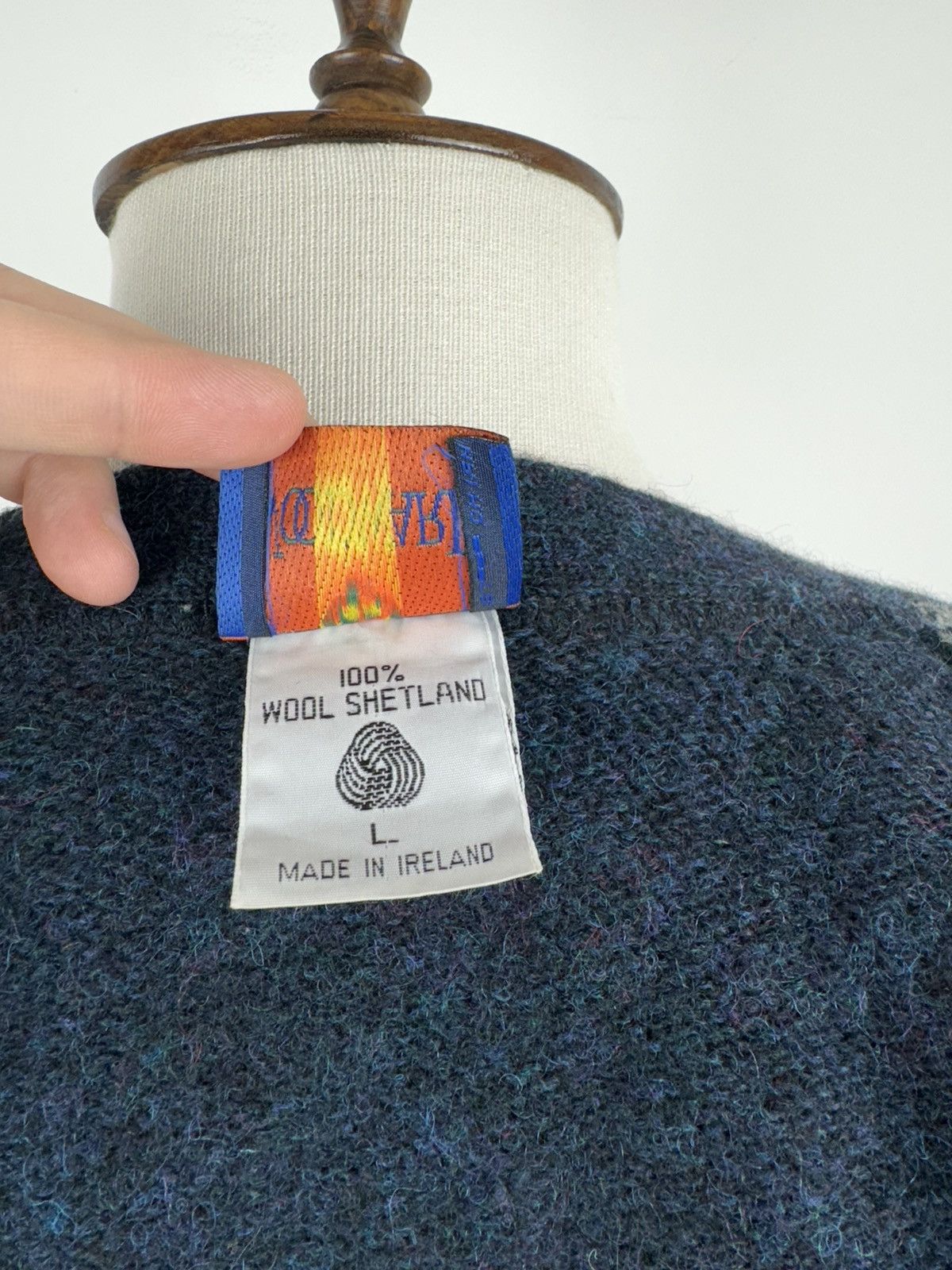 Vintage × Woodward Vintage Woodward Wool Cardigan Sweater Made In Ireland Size US L / EU 52-54 / 3 - 7 Thumbnail