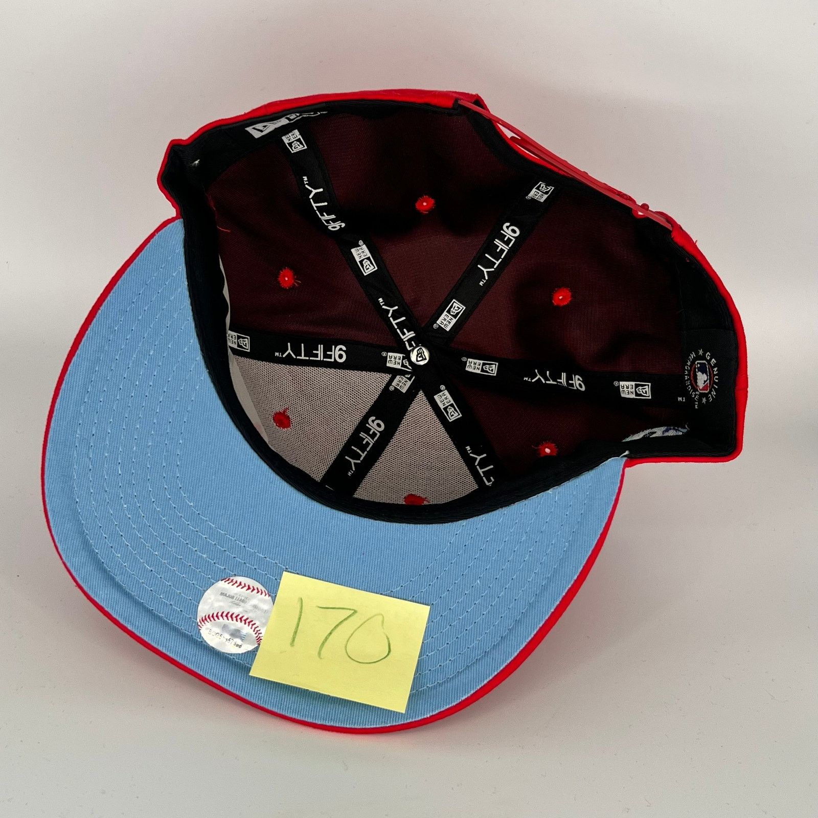 New Era Red Los Angeles Dodgers Los Angeles California New Era MLB Size ONE SIZE - 4 Thumbnail