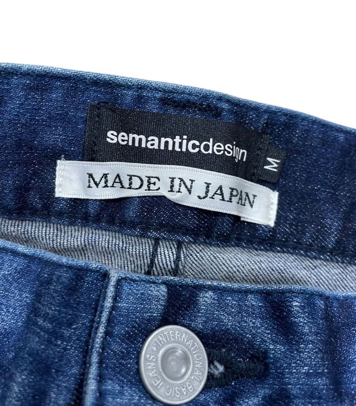 Japanese Brand × semanticdesign Japan Semantic Design Stonewash Jeans Size US 30 / EU 46 - 10 Thumbnail