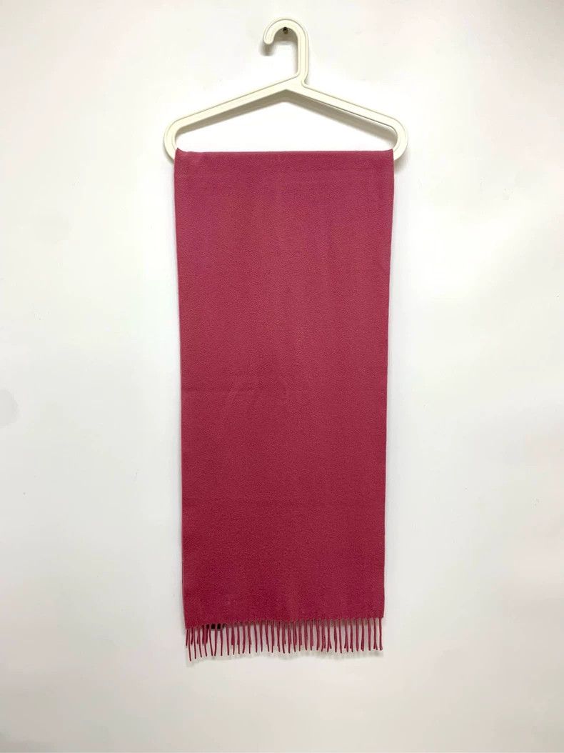 Loro Piana LORO PIANA A pink wool scarf Size ONE SIZE - 2 Thumbnail