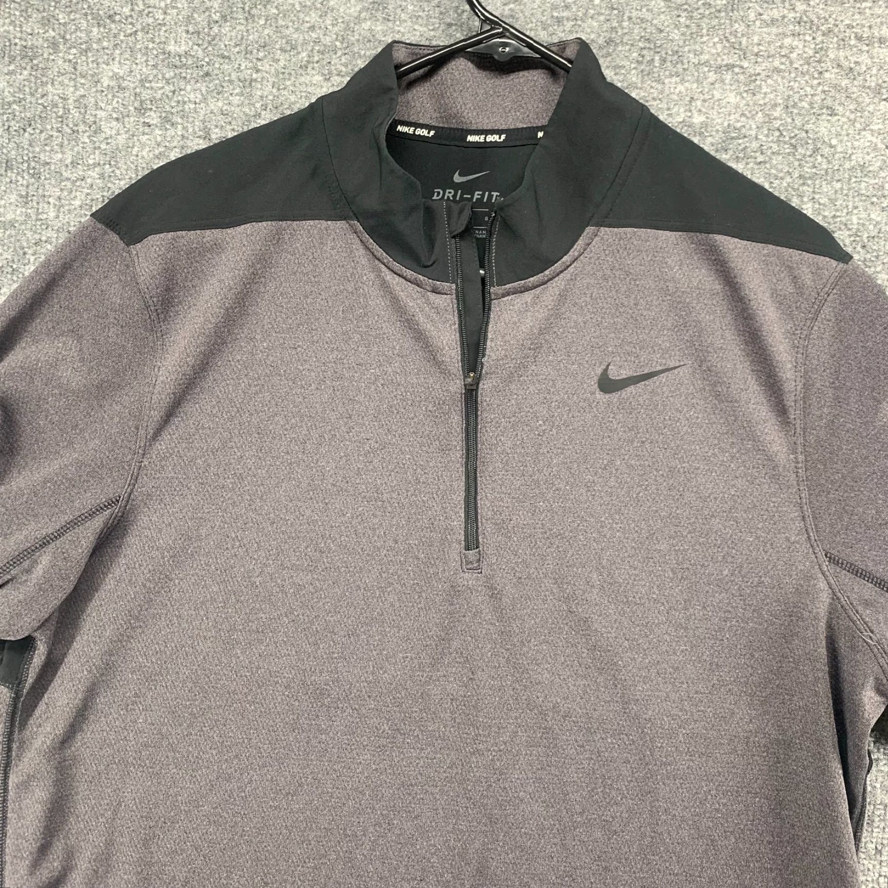 Nike Nike Sweatshirt Mens Large Gray Large Active Golf Stretch 1/4 Zip Pullover Logo Size US L / EU 52-54 / 3 - 3 Thumbnail