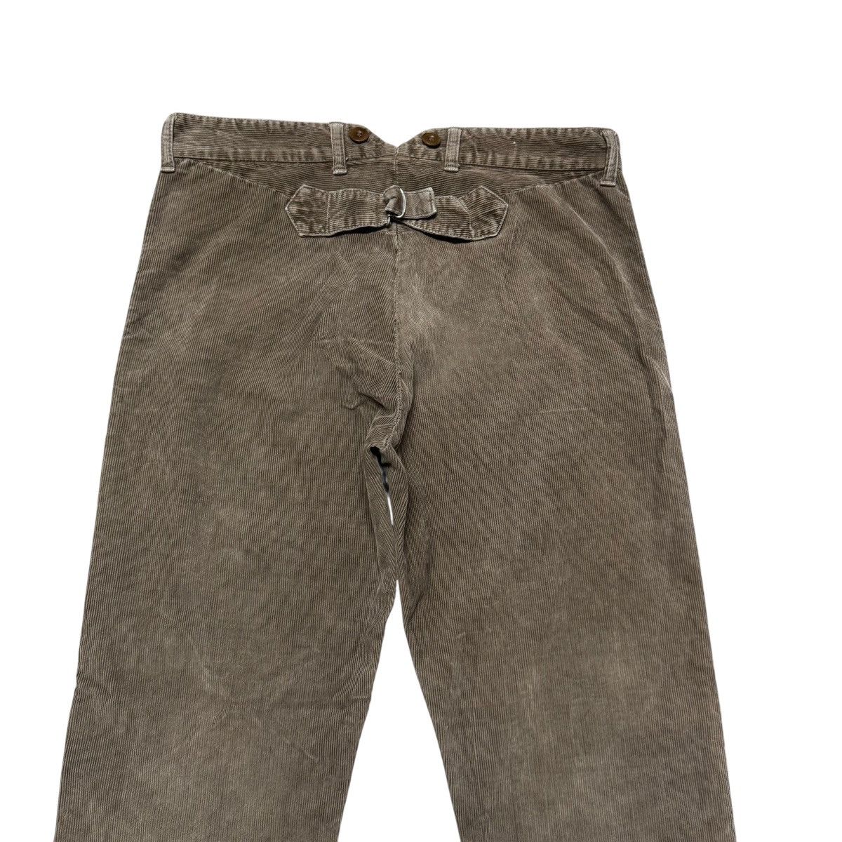 Nigel Cabourn Vintage Nigel Cabourn Brown Corduroy Military Pants Size US 34 / EU 50 - 10 Thumbnail