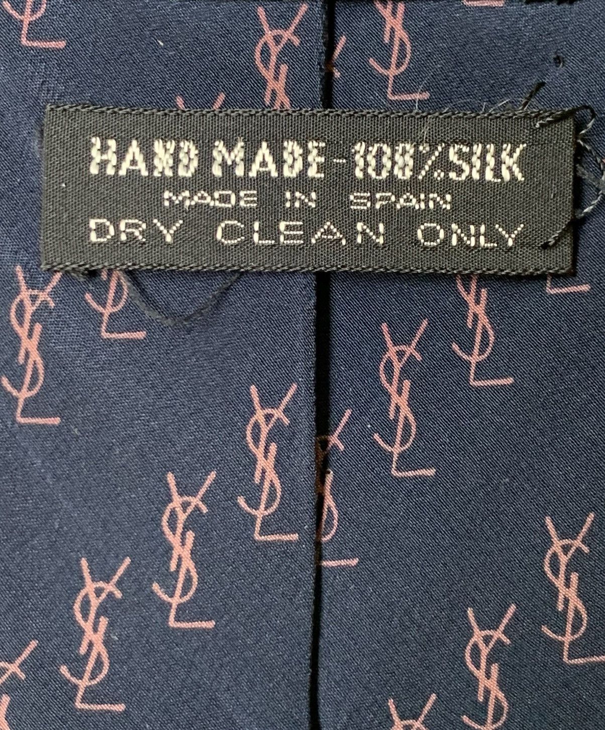 Designer × Vintage × Yves Saint Laurent Rare Design Vintage Yves Saint Laurent Ties Size ONE SIZE - 5 Thumbnail