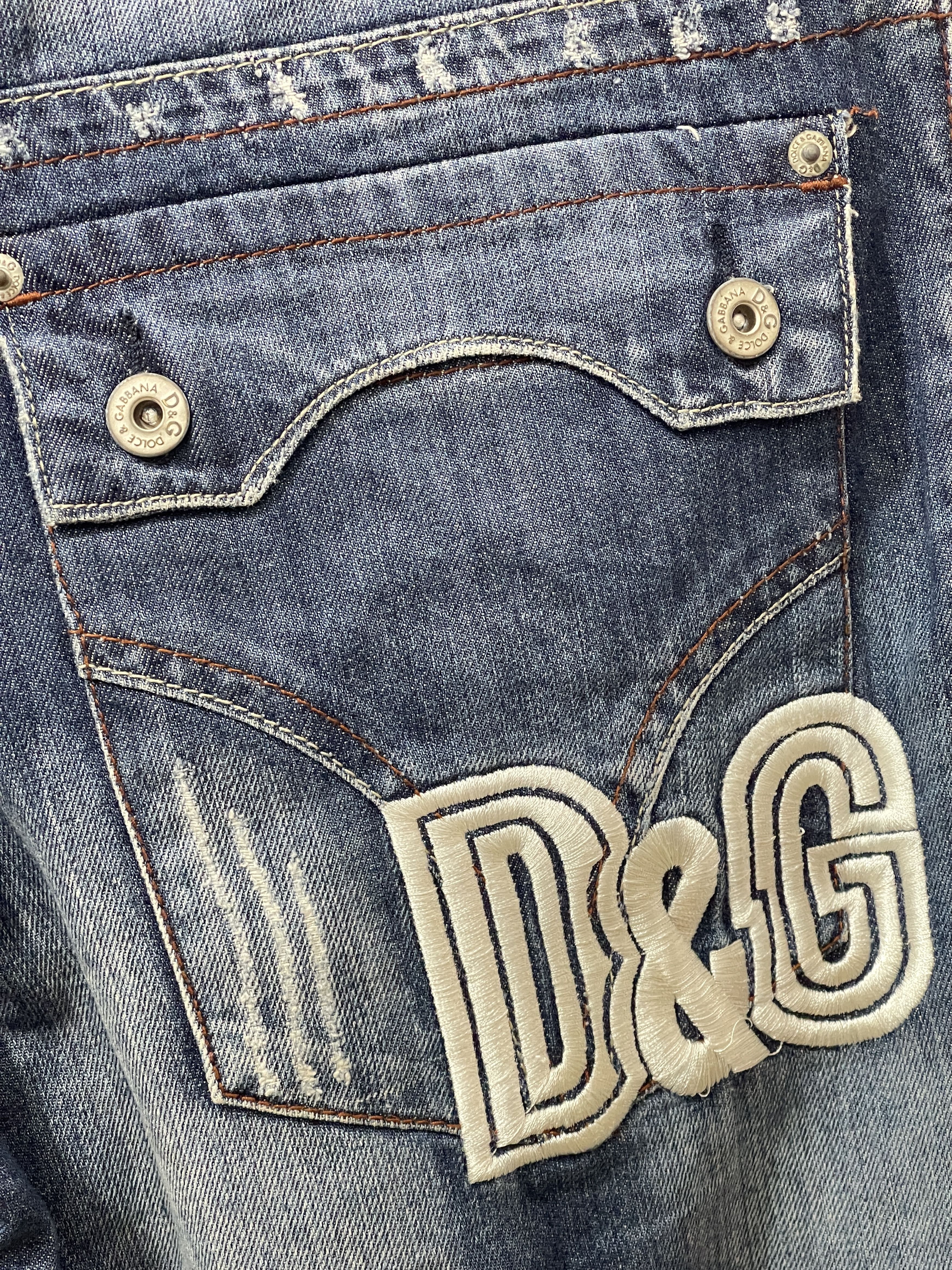 Dolce & Gabbana Dolce & Gabbana Distressed Clawmark Baggy Pants Size US 32 / EU 48 - 9 Thumbnail
