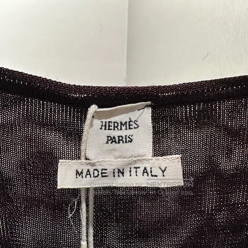 Hermes Hermes Geometric Patterned Silk Long Sleeve Size XXS / US 00 / IT 34 - 3 Thumbnail
