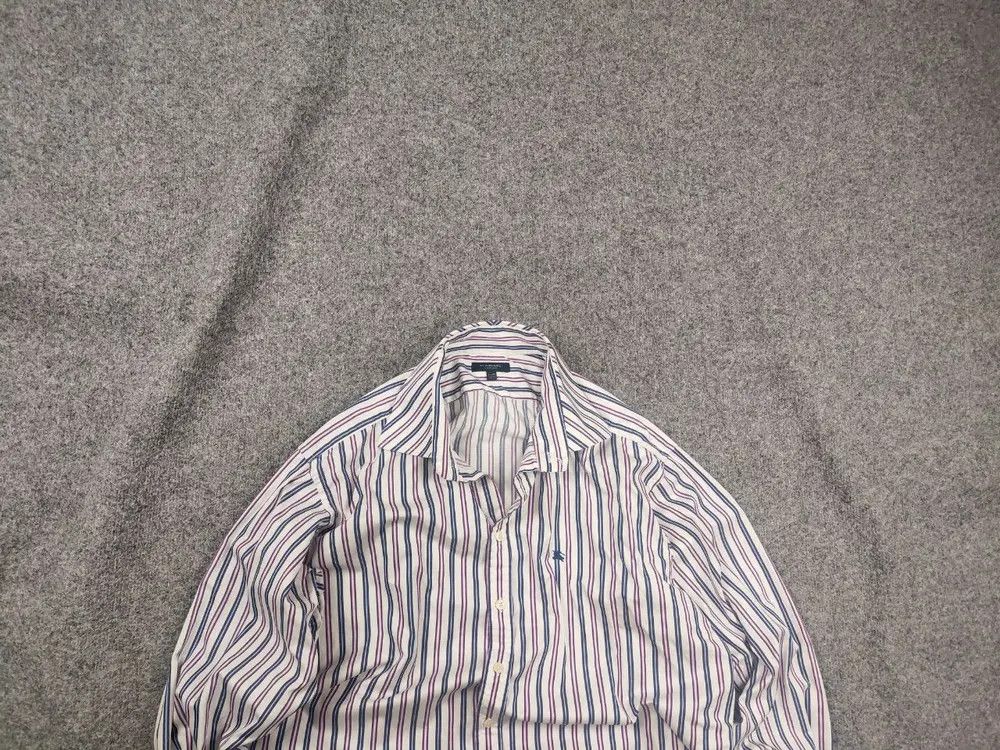 Burberry Vintage Burberry London loose shirt thin stripes cufflinks Size US XL / EU 56 / 4 - 1 Thumbnail