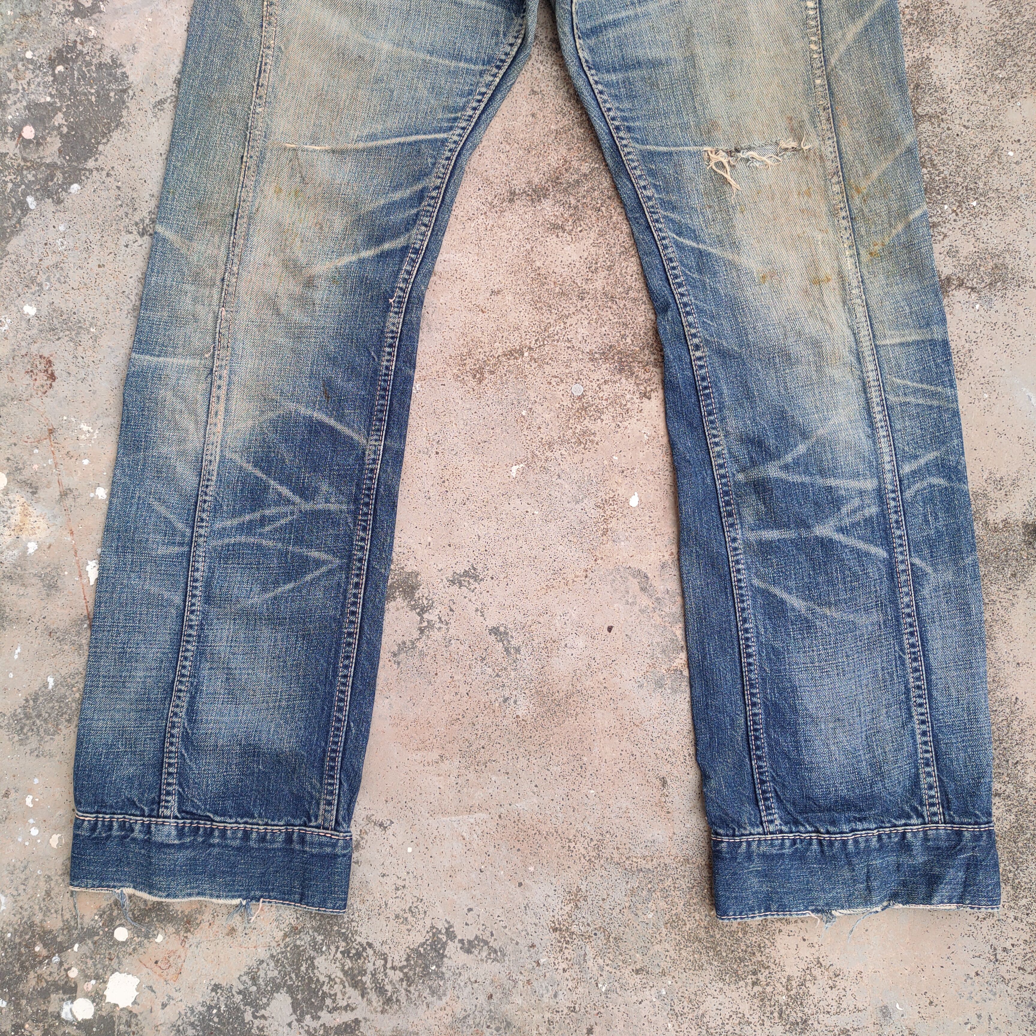 Vintage vintage rare John Bull faded Jean denim pants Size US 32 / EU 48 - 4 Thumbnail