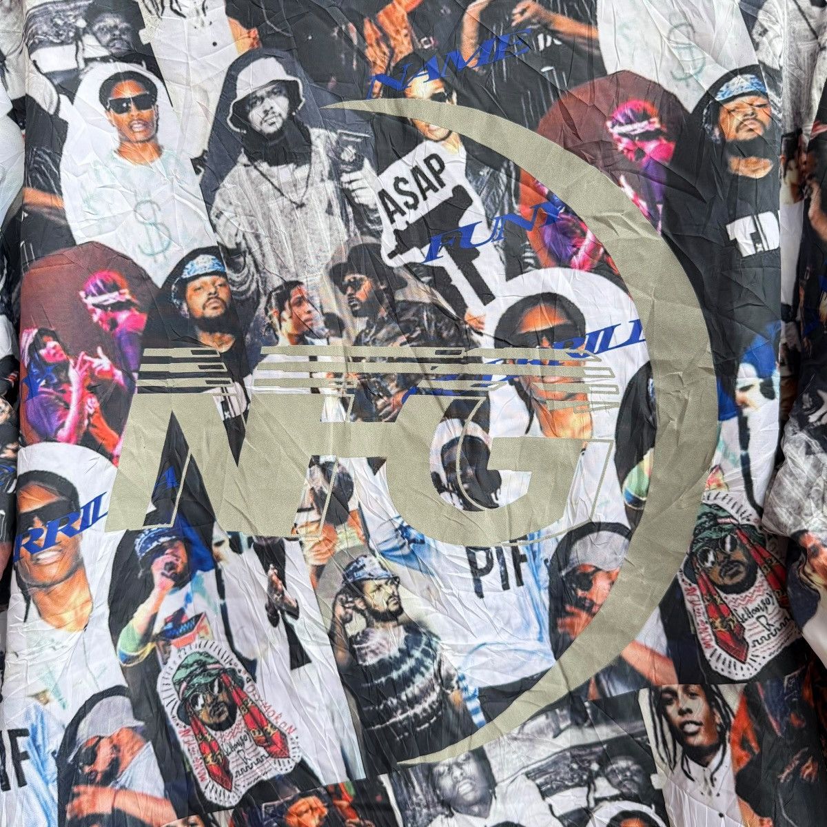 Grailed × Rap Tees ASAP Travis Scott Hip Hop Streetwear Style Jacket Size US XL / EU 56 / 4 - 8 Thumbnail