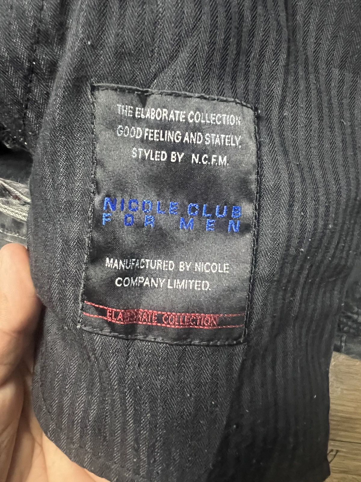 Nicole Club NICOLE CLUB FOR MEN Vintage Cargo Pants (42) Size US 30 / EU 46 - 10 Thumbnail