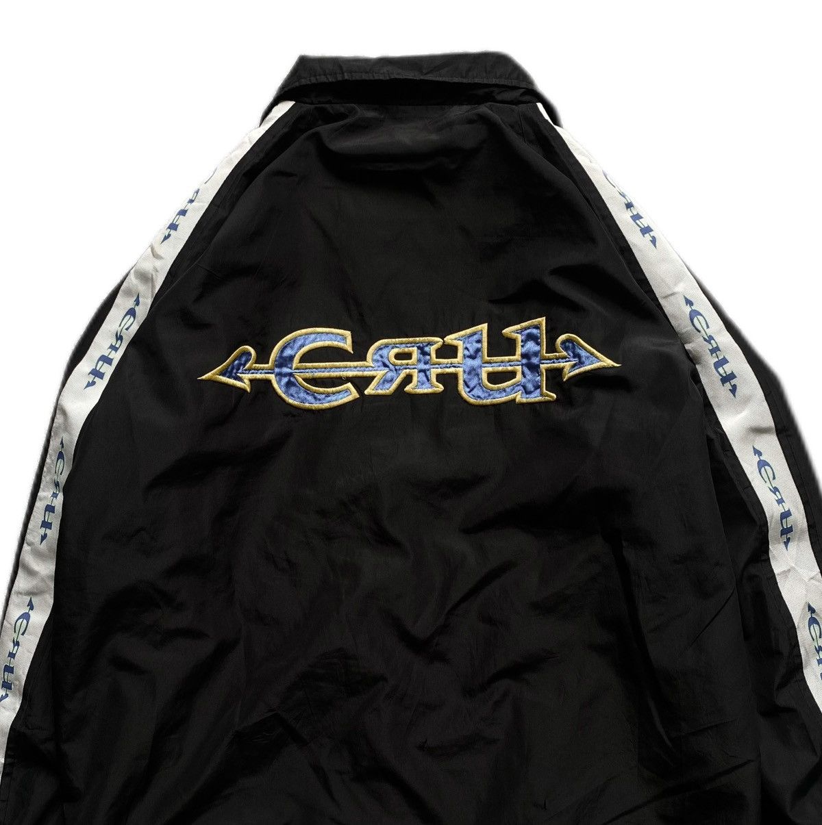 Japanese Brand RARE‼️ CRU SKATEBOARD - BLACK JACKET Size US L / EU 52-54 / 3 - 3 Thumbnail