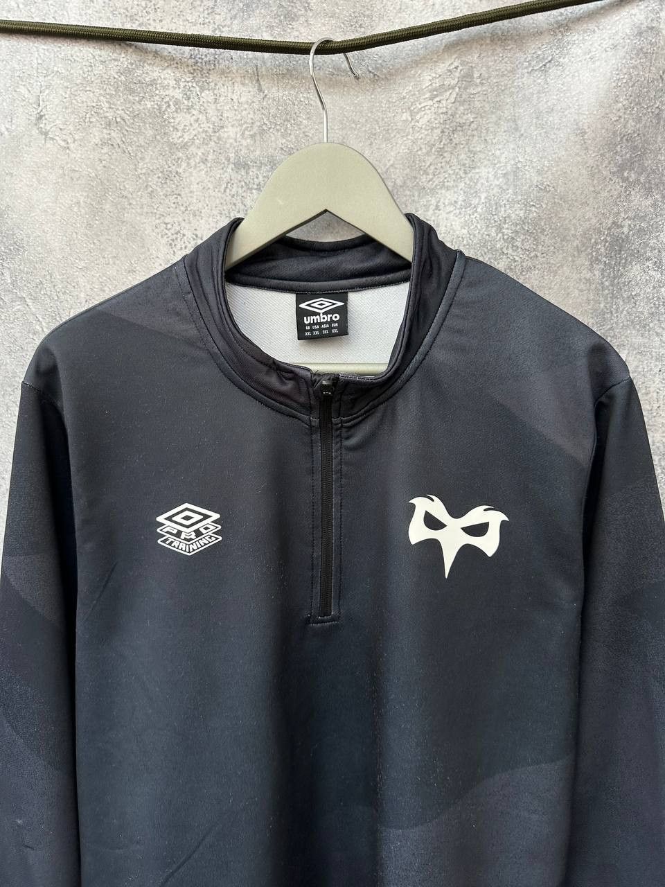 Osprey × Umbro Osprey x Umbro Pro Training 1/4 Zip Black Pullover Size US XXL / EU 58 / 5 - 5 Thumbnail