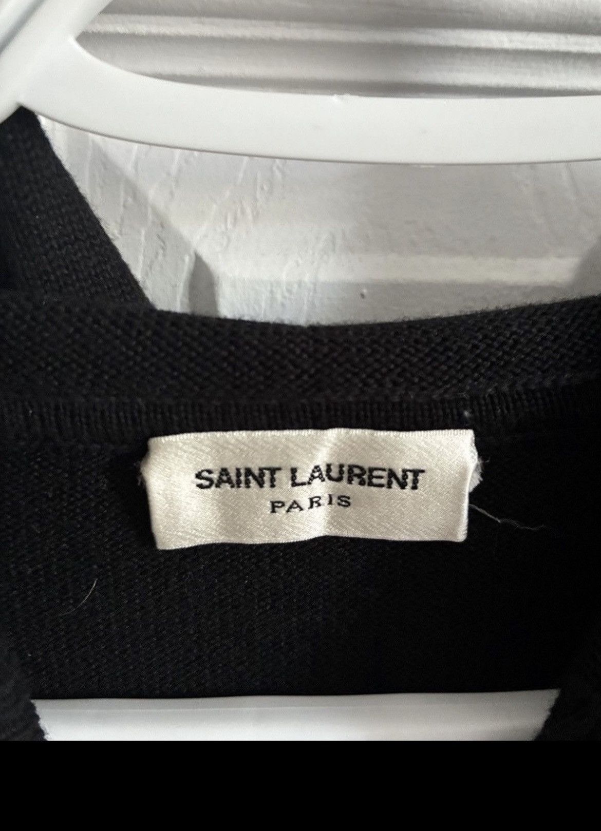 Saint Laurent Paris Saint Laurent Studded Logo Hoodie Size US L / EU 52-54 / 3 - 4 Thumbnail