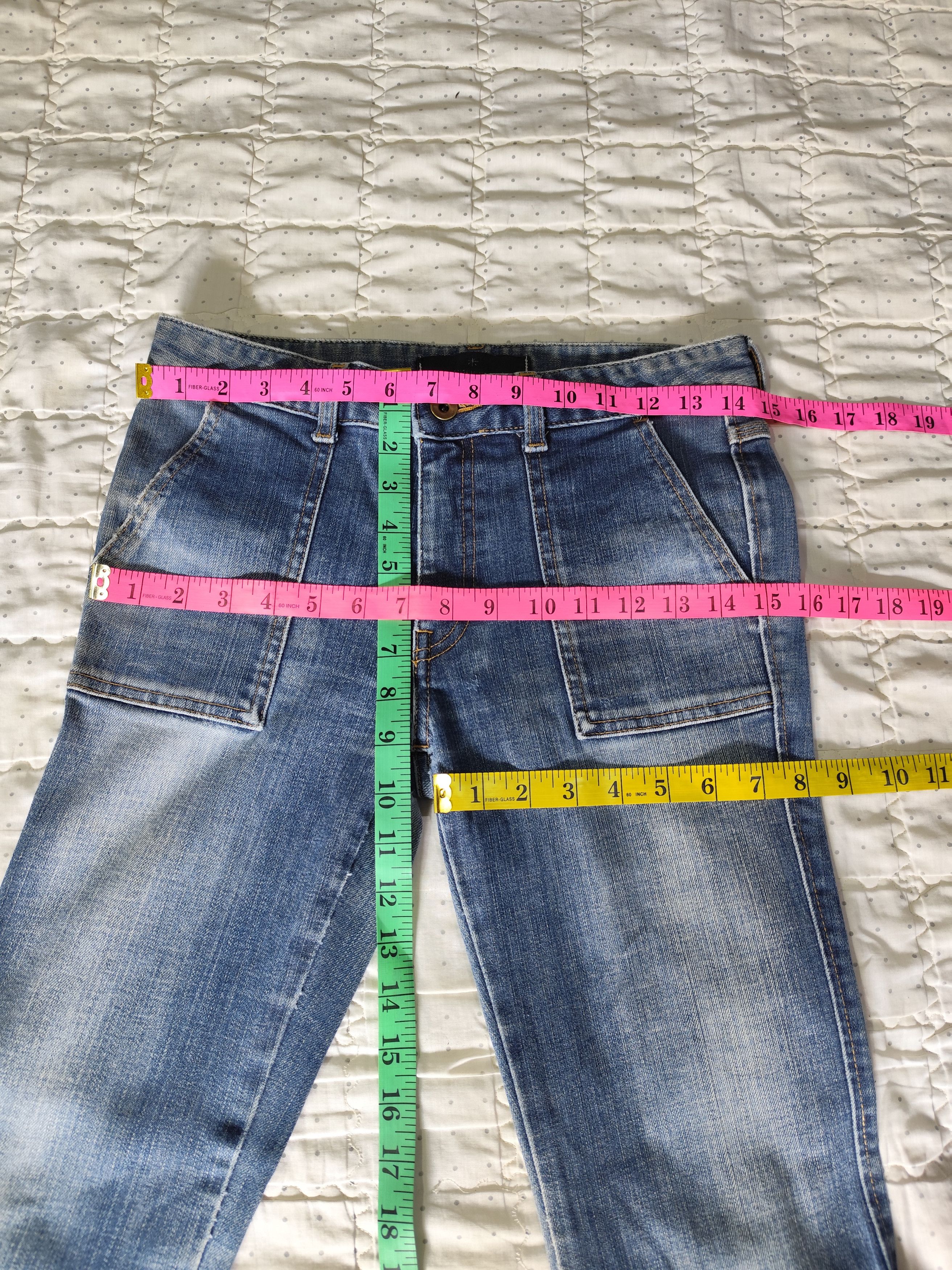Japanese Brand Vintage Japanese Flare Denim J015 Size 29" - 17 Thumbnail
