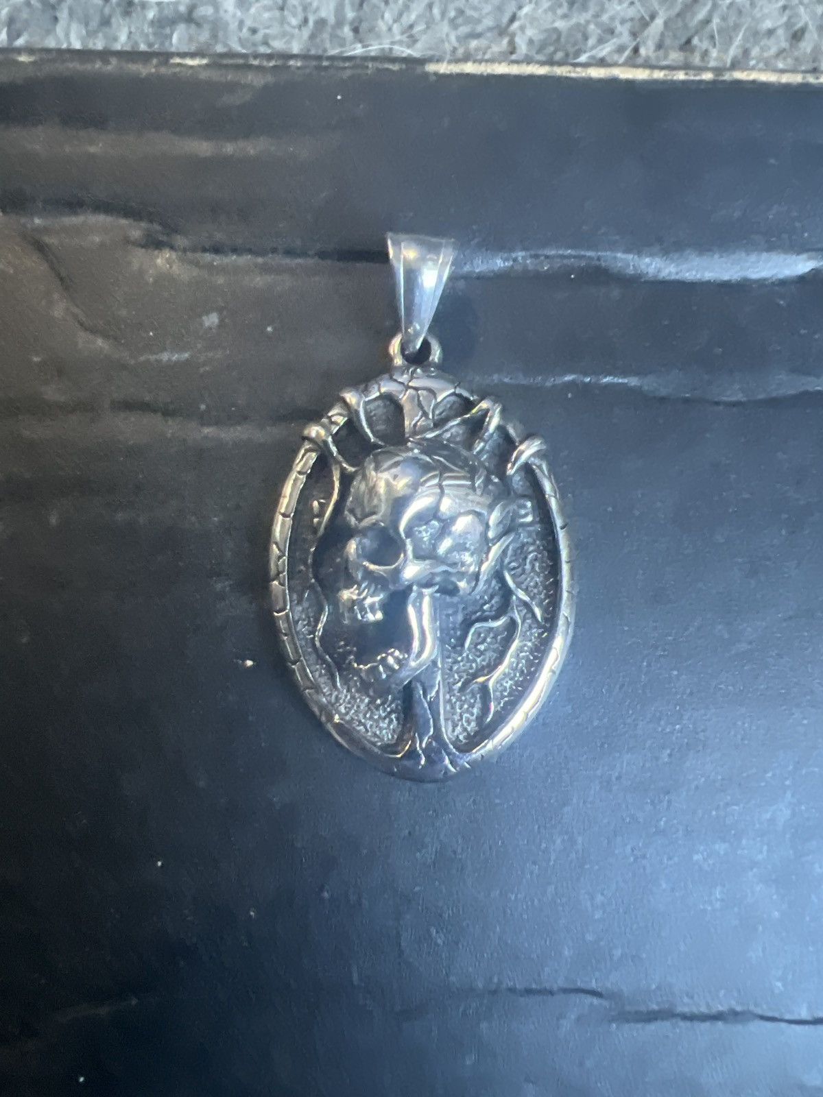 Hypebeast Grave Skull Cross Pendant Size ONE SIZE - 1 Thumbnail