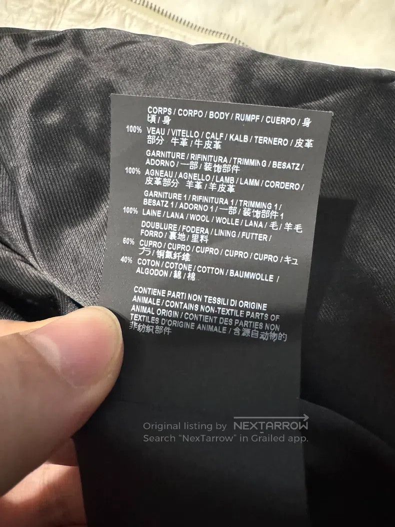 Saint Laurent Paris Saint Laurent Paris Distressed patchwork leather jacket Size US S / EU 44-46 / 1 - 6 Thumbnail