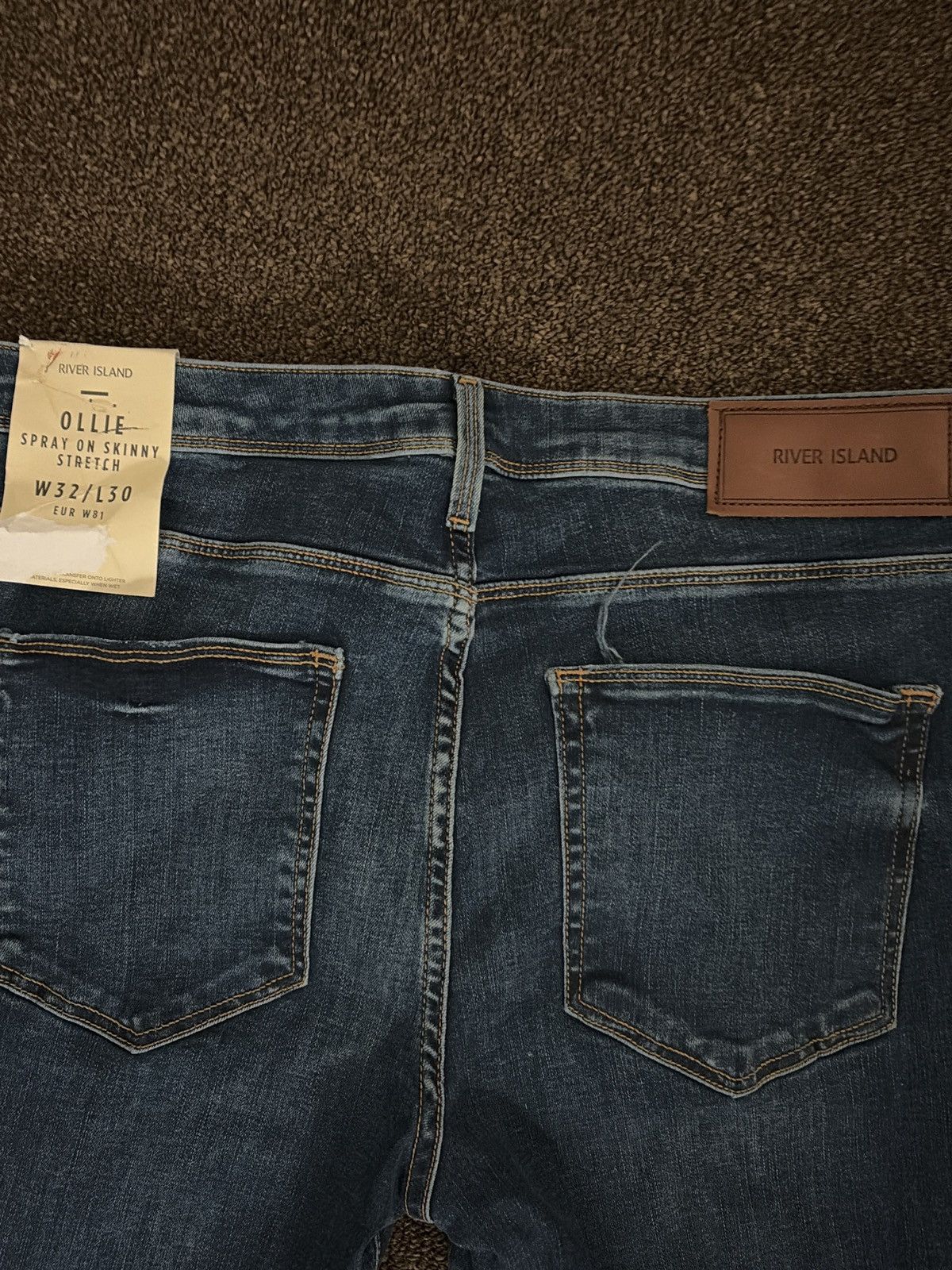 River Island River Island Jeans Size US 32 / EU 48 - 2 Thumbnail