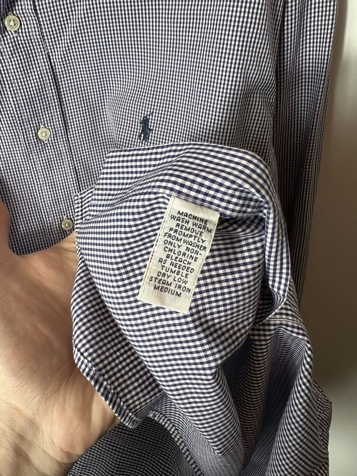 Polo Ralph Lauren Vintage designer Polo Ralph Lauren Checked Button up shirt Size US XL / EU 56 / 4 - 6 Thumbnail