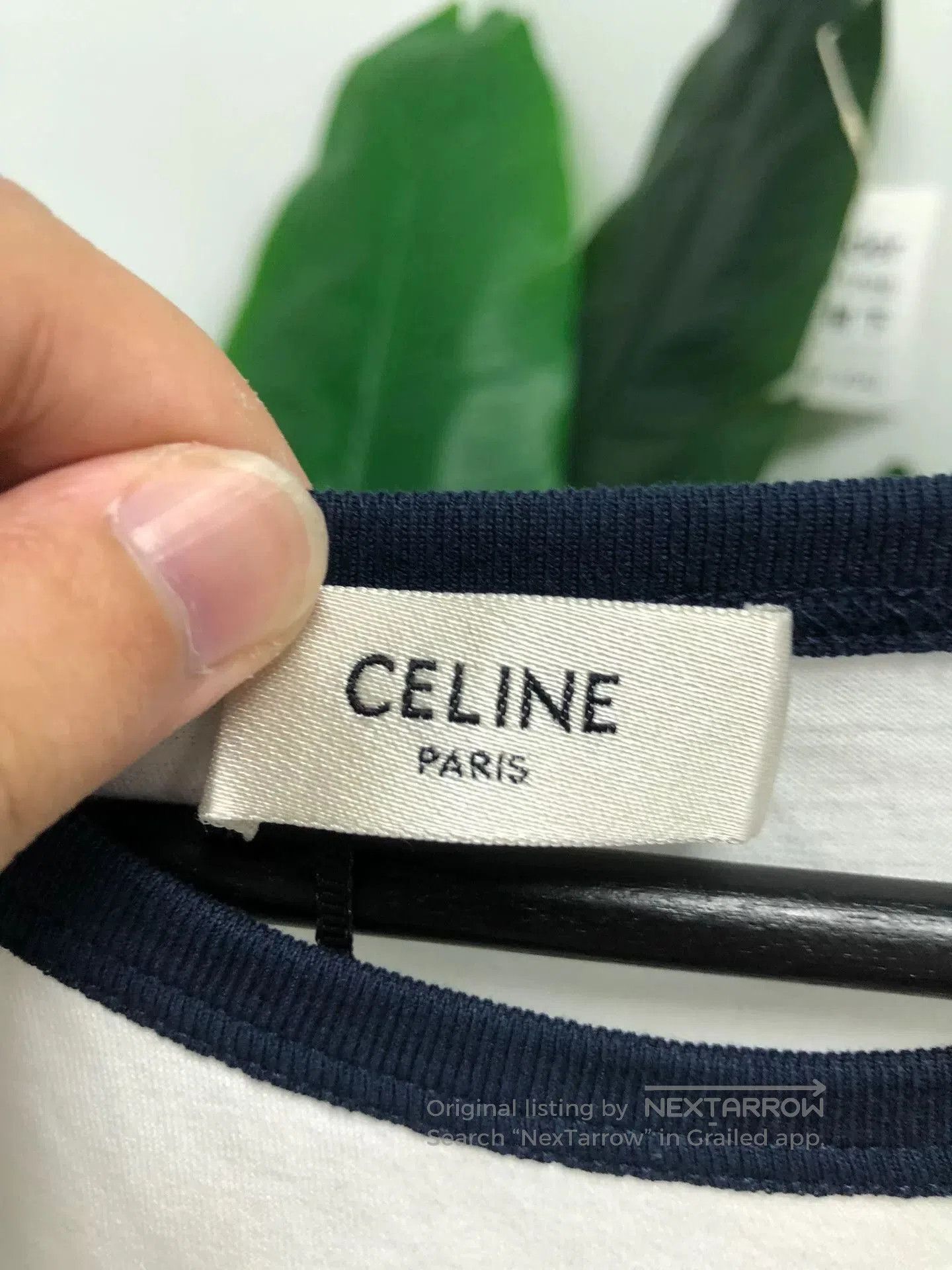 Celine celine ss24 logo short sleeve t. Size L / US 10 / IT 46 - 3 Thumbnail