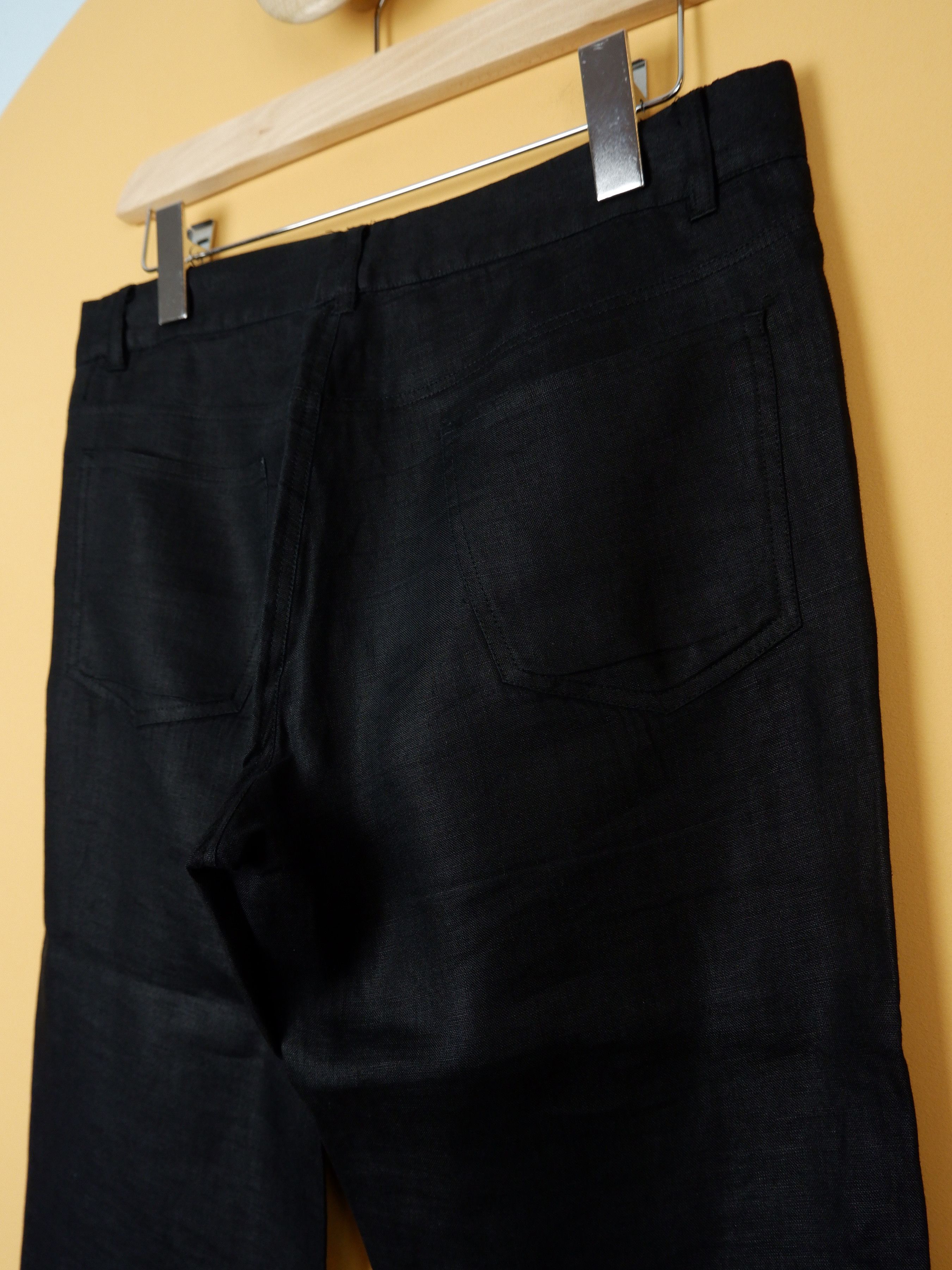 Raf Simons Last drop! Raf Simons narrow fit 5-pocket linen pants Size US 30 / EU 46 - 3 Thumbnail