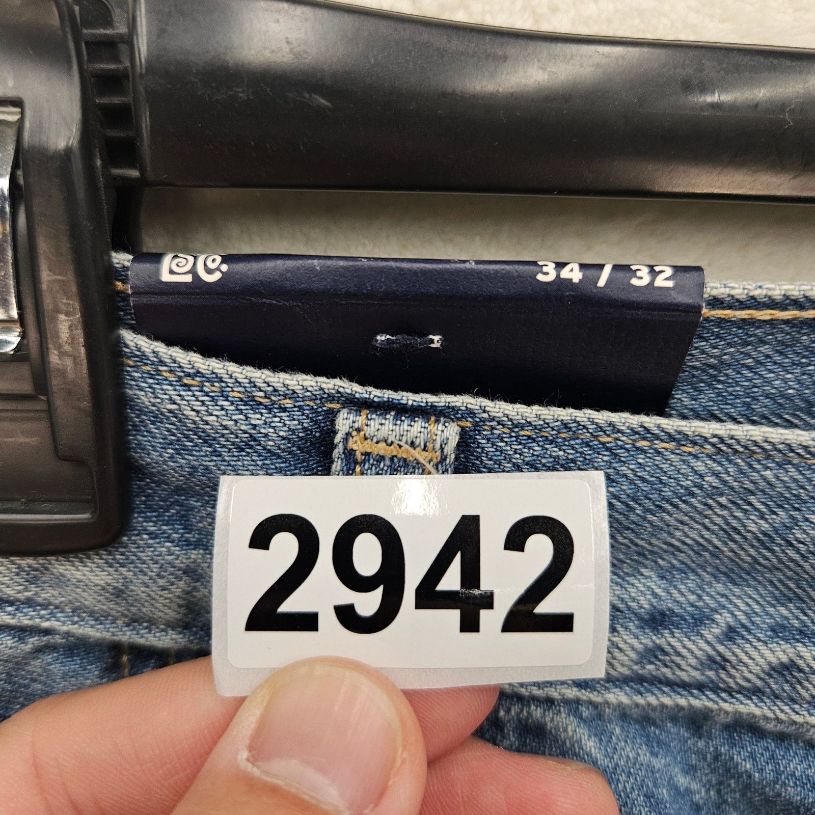 Levi's LEVIS WOMEN'S 34X32 JAPANESE MADE SELVEDGE PLANK STRAIGHT Size 34" / US 12 / IT 48 - 6 Thumbnail
