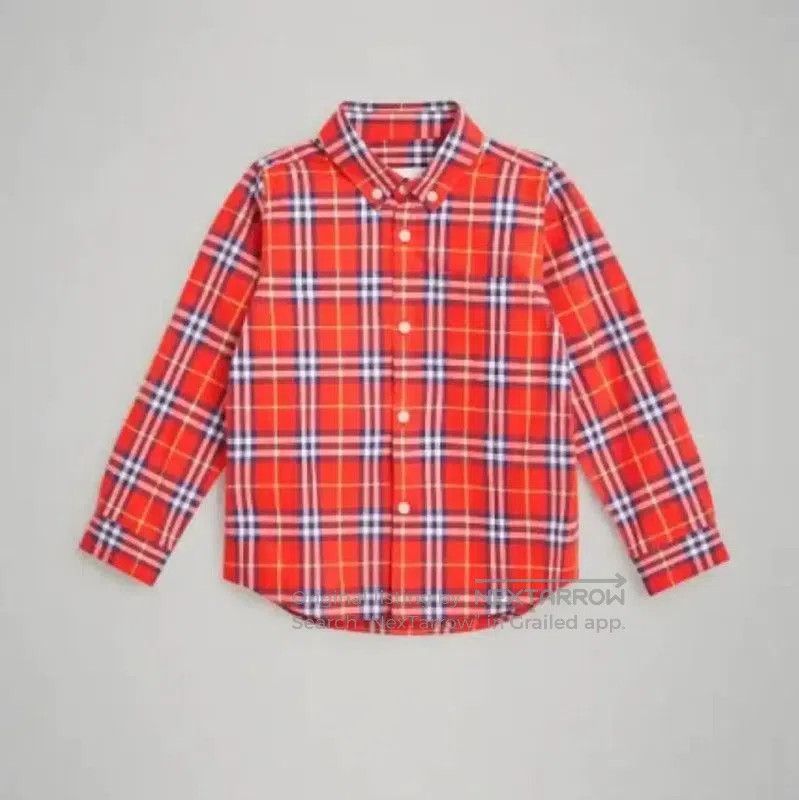 Burberry Burberry Color Block Cotton Women's Shirt. Size S / US 4 / IT 40 - 1 Thumbnail