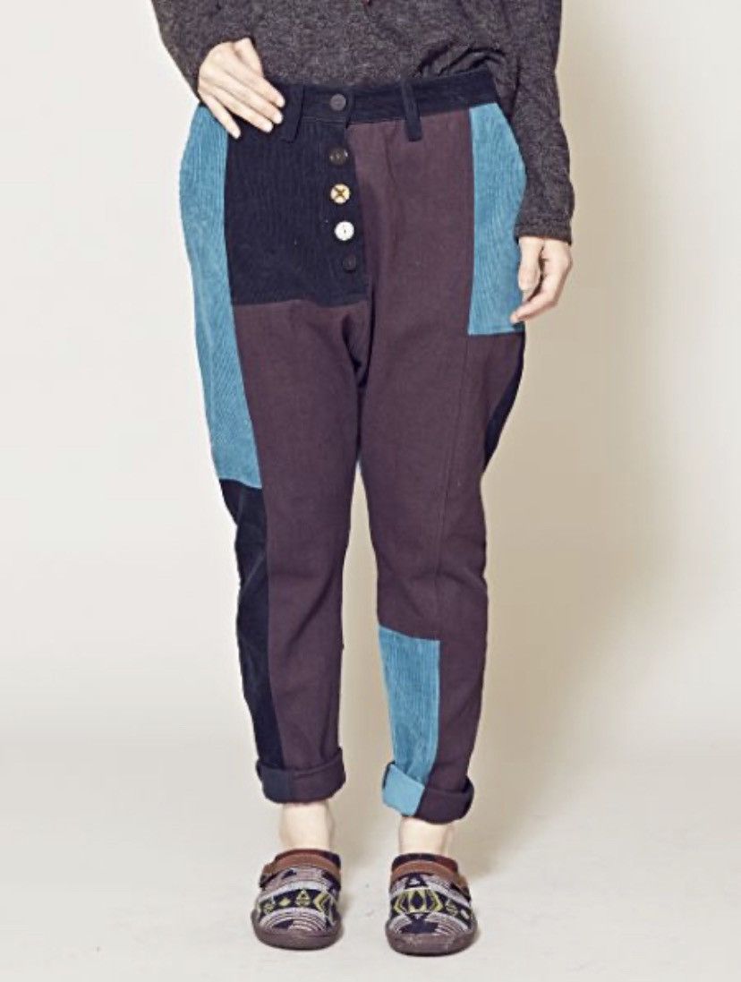 Japanese Brand × Kapital Amina drop crotch pants Size US 34 / EU 50 - 5 Thumbnail