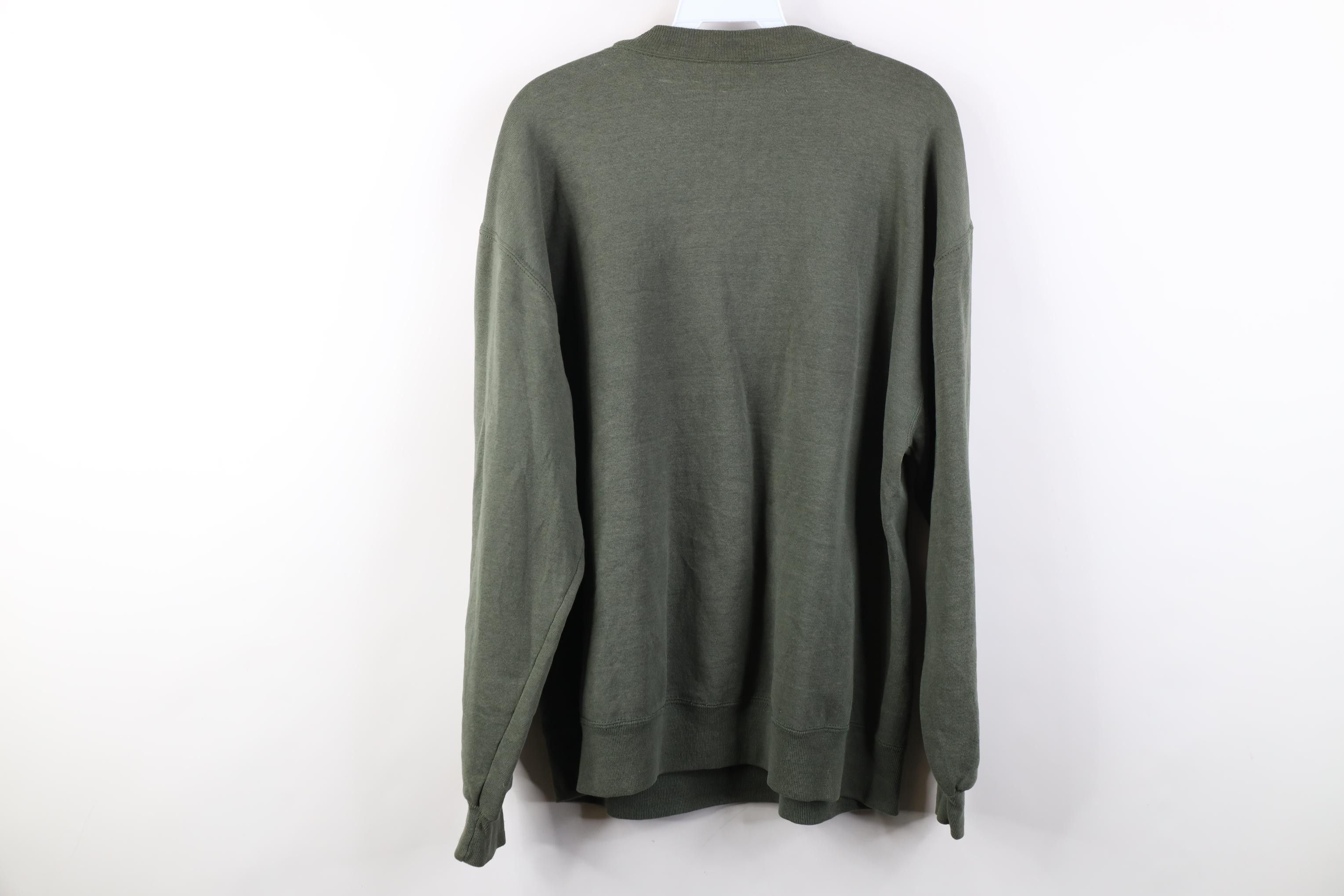 Russell Athletic Vintage 90s Russell Athletic Crewneck Sweatshirt Green USA Size US L / EU 52-54 / 3 - 11 Thumbnail