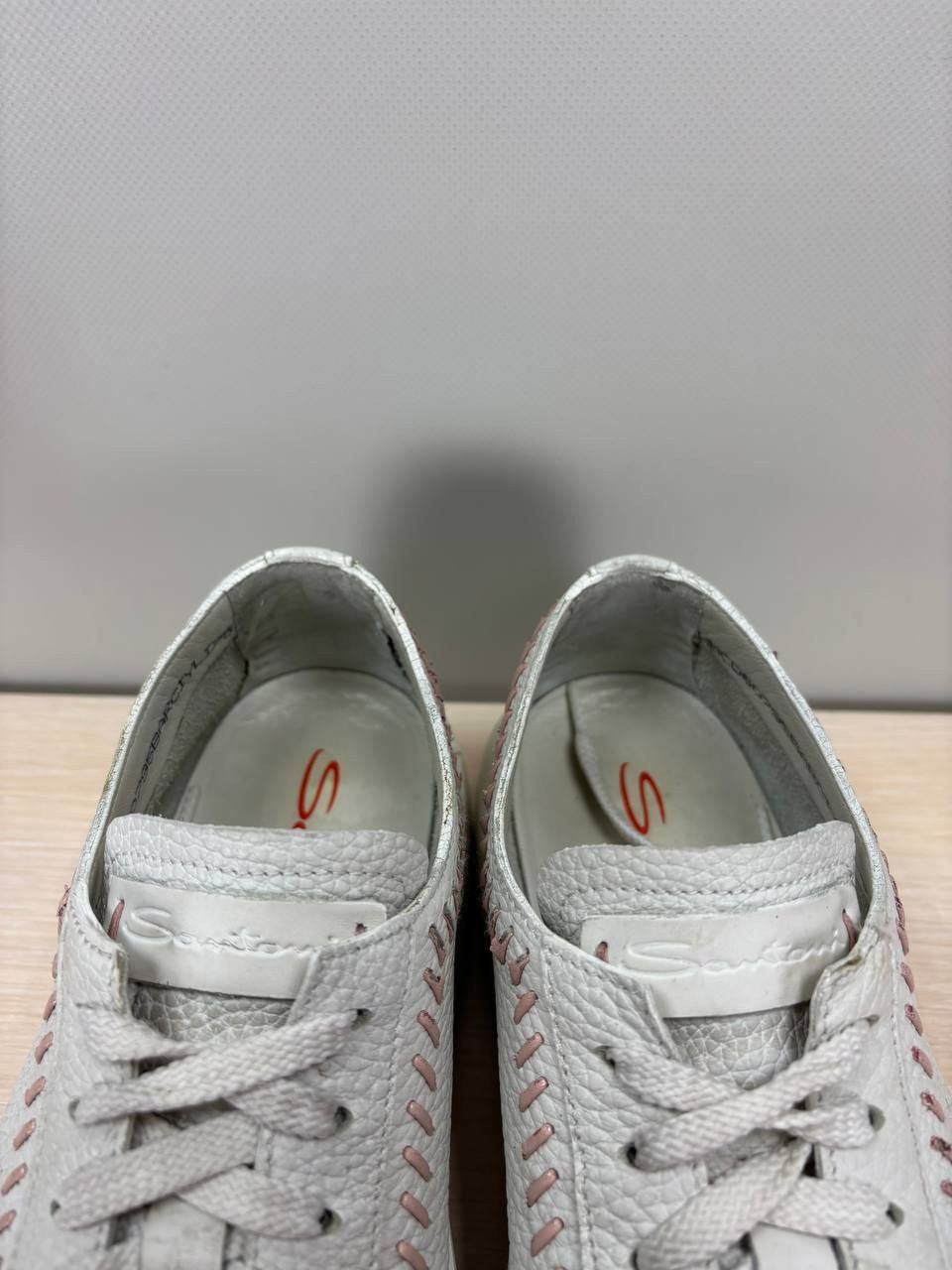 Designer × Santoni Womens sneakers Santoni Size 38 Color White Size US 8 / IT 38 - 5 Thumbnail