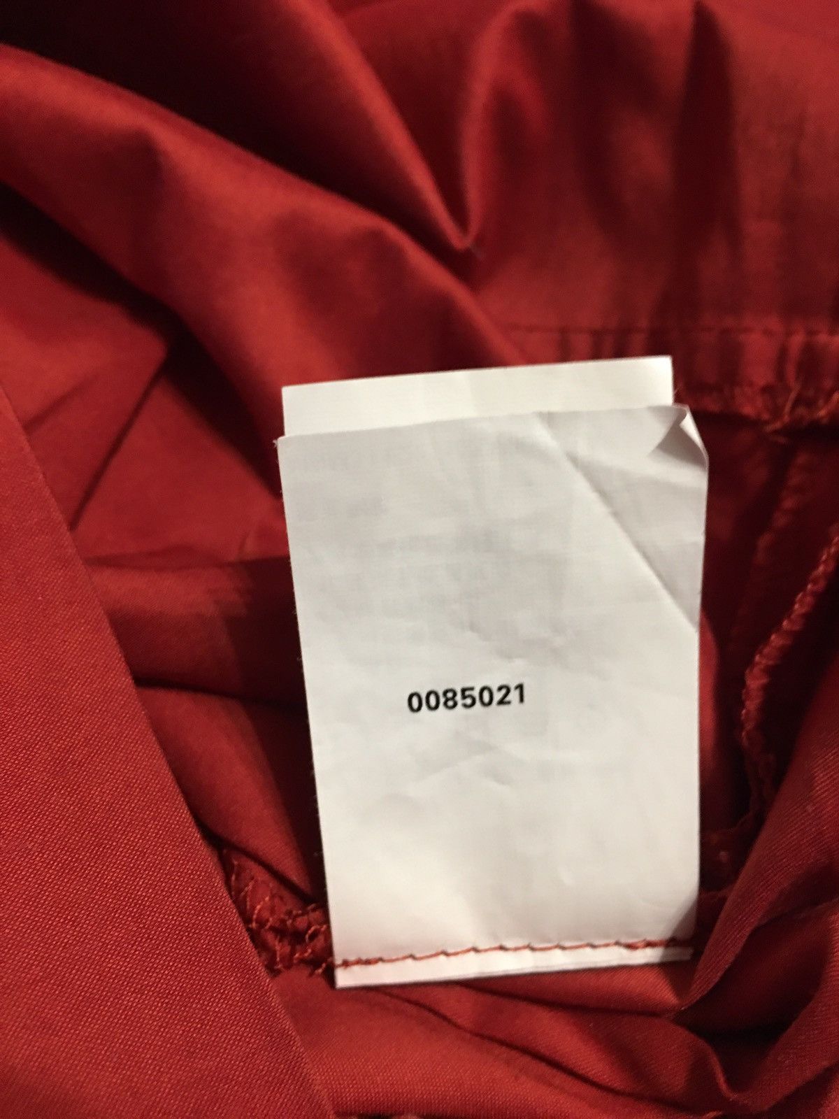 Other MARINA RINALDI Red Cotton Plus Size 25 US W16 Size XXL / US 16-18 / IT 52-54 - 11 Thumbnail