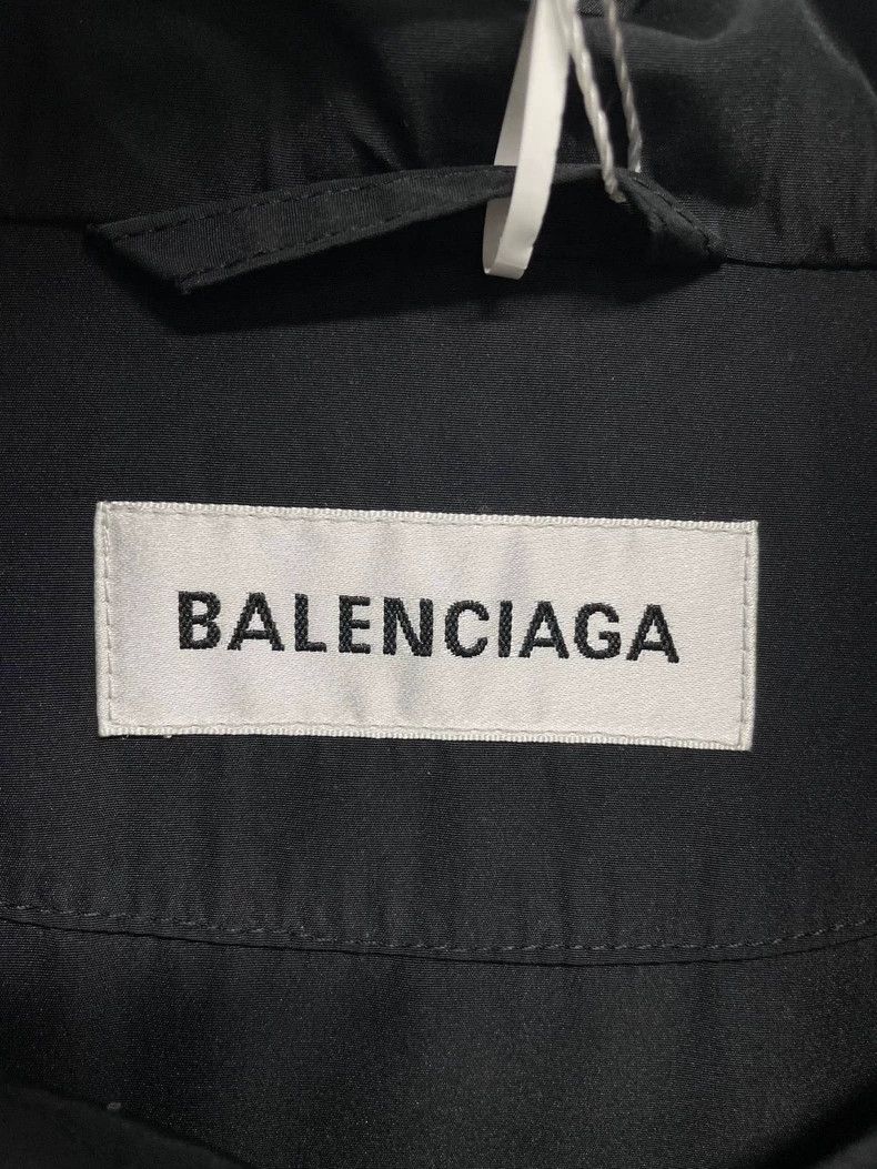 Balenciaga Balenciaga size 34 Logo printed coat trench coat behind Size XS / US 0-2 / IT 36-38 - 5 Thumbnail