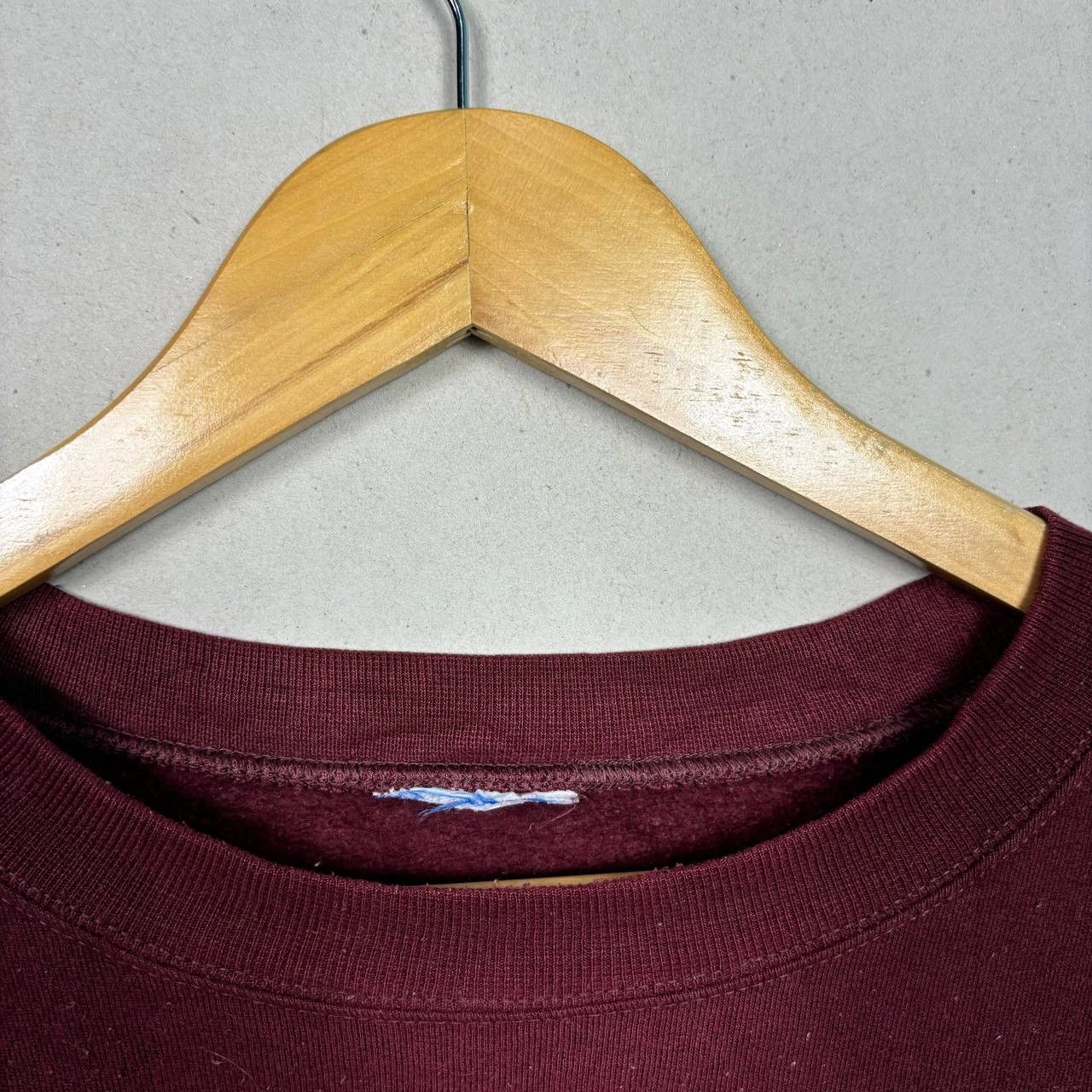 Champion Vintage Champion 90s Maroon Crewneck Sweatshirt XL Oversized Size US XL / EU 56 / 4 - 5 Thumbnail