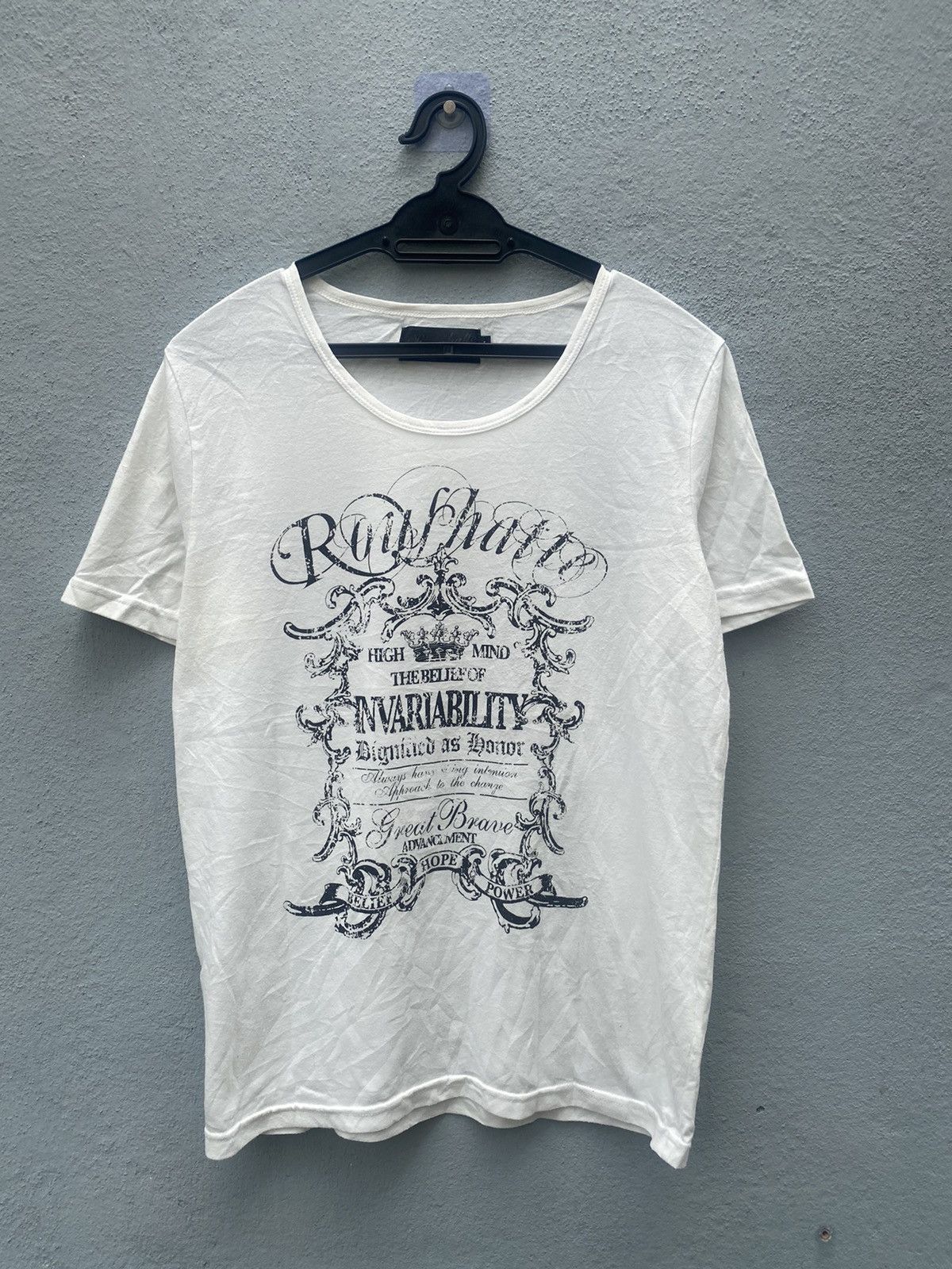 Vintage Roushalle Tribal Tshirt Poem Size US M / EU 48-50 / 2 - 1 Thumbnail