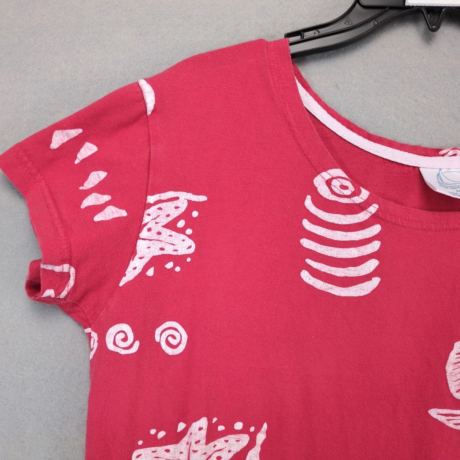Other Magu Pink Tropical Fish Tribal A-Line T-Shirt Mini Dress M Size M / US 6-8 / IT 42-44 - 8 Thumbnail