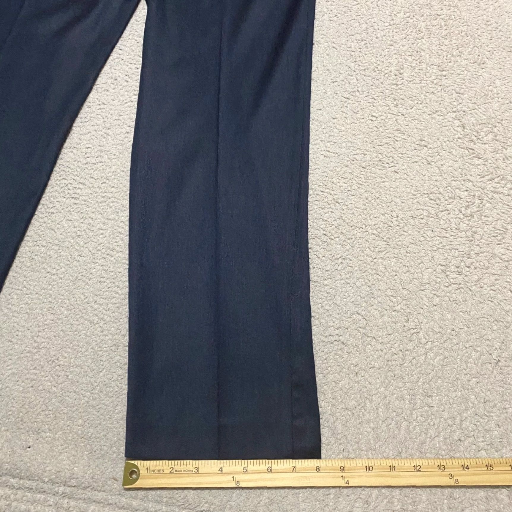 Ralph Lauren Lauren Ralph Lauren Mens Dress Pants Blue Straight Mid Rise 38x30 Pants Regular Men Blue 90s Preppy? Size US 38 / EU 54 - 5 Thumbnail