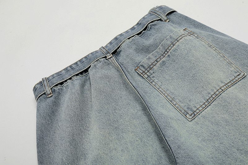 Vintage Men's American high street Vibe casual belted jeans Size US 32 / EU 48 - 5 Thumbnail
