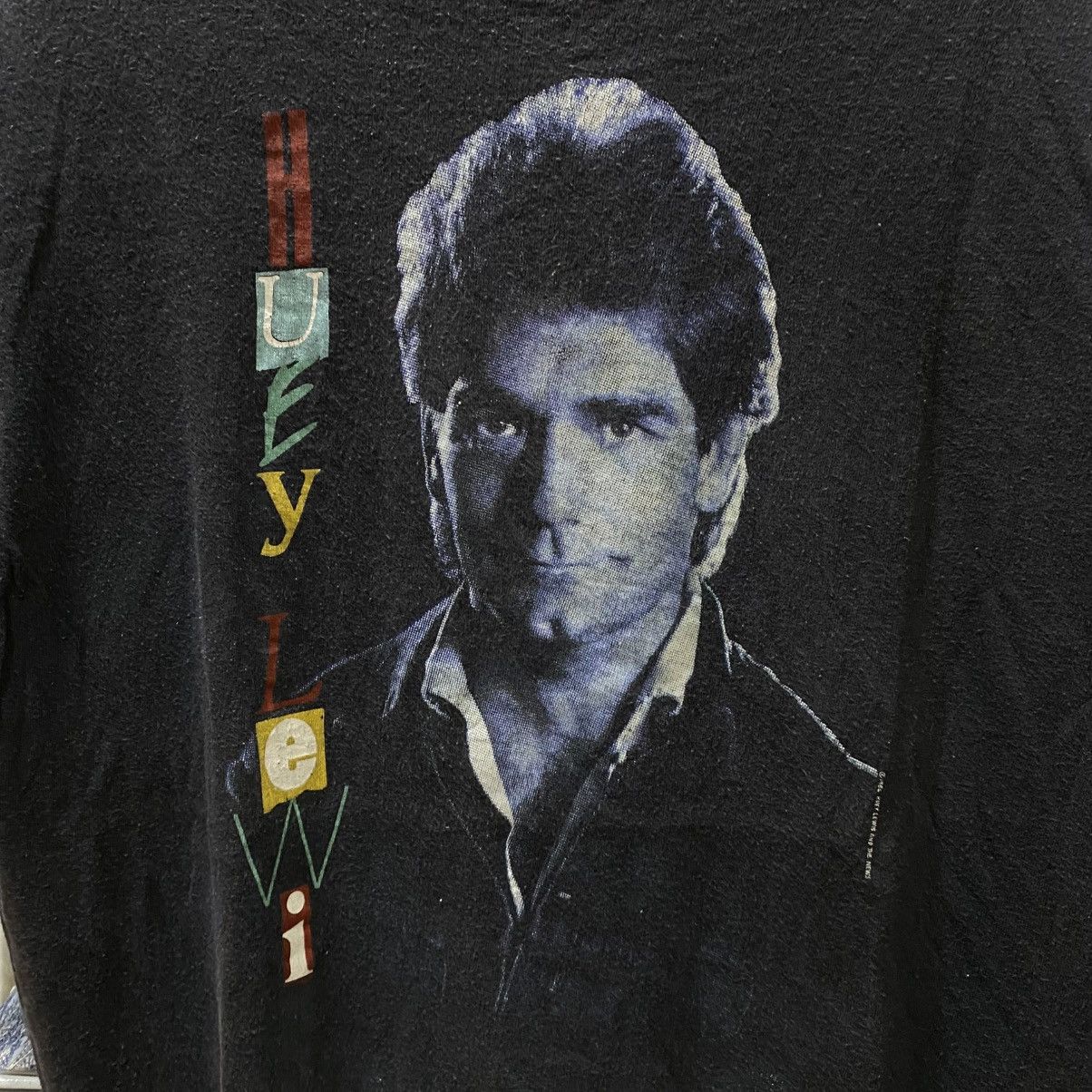 Band Tees Vintage 1986 Huey Lewis and The News Concert Tour Shirt XL Size US XL / EU 56 / 4 - 5 Thumbnail
