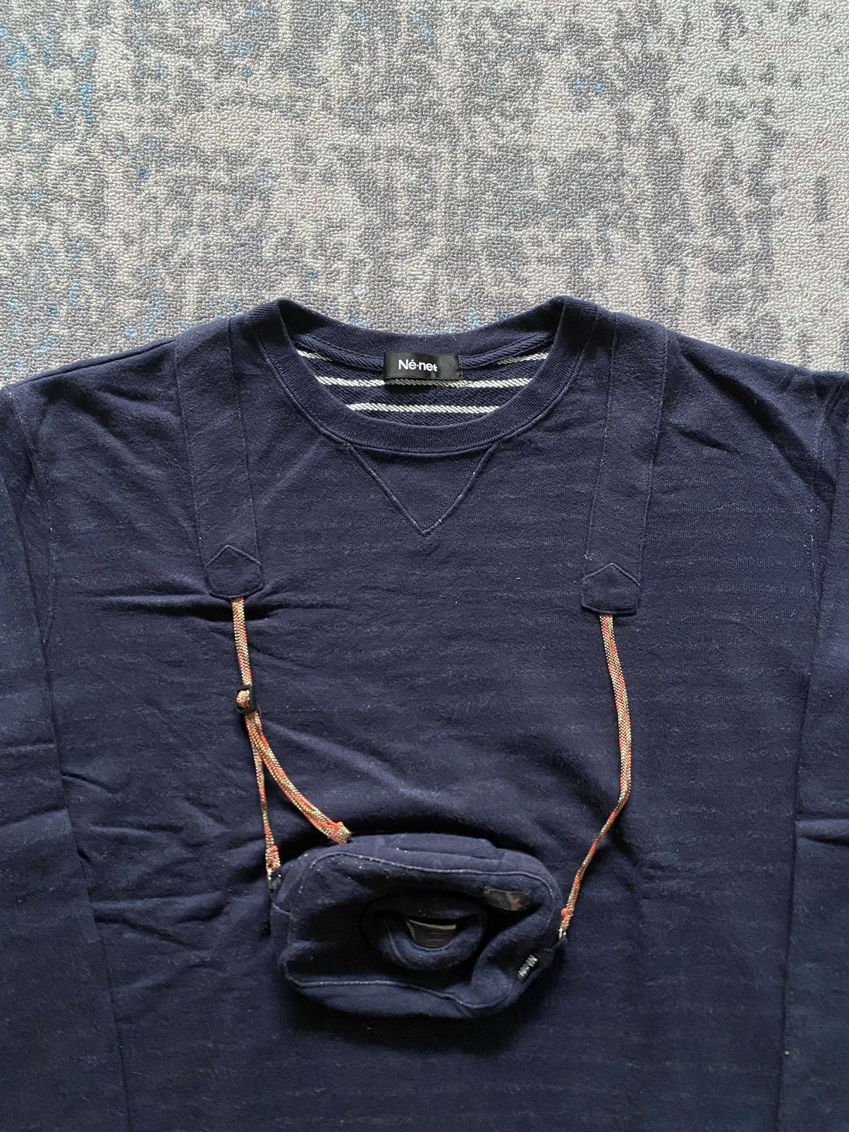 Issey Miyake × Japanese Brand × Ne-Net Vintage Ne-Net 3D Camera Crewneck Sweatshirts Size US L / EU 52-54 / 3 - 2 Thumbnail