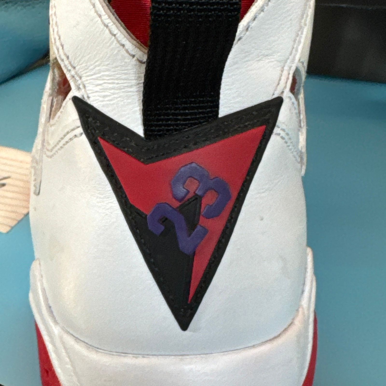 Jordan Brand Air Jordan 7 Retro 2015 Hare m9 w10.5 Size US 9 / EU 42 - 13 Thumbnail