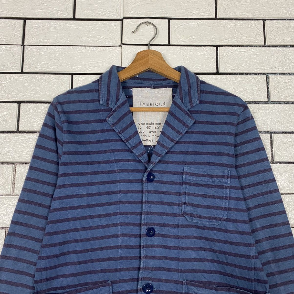 Issey Miyake 📌Hickory Striped Design Jacket Fabrique Button Size US XXS / EU 40 - 4 Thumbnail