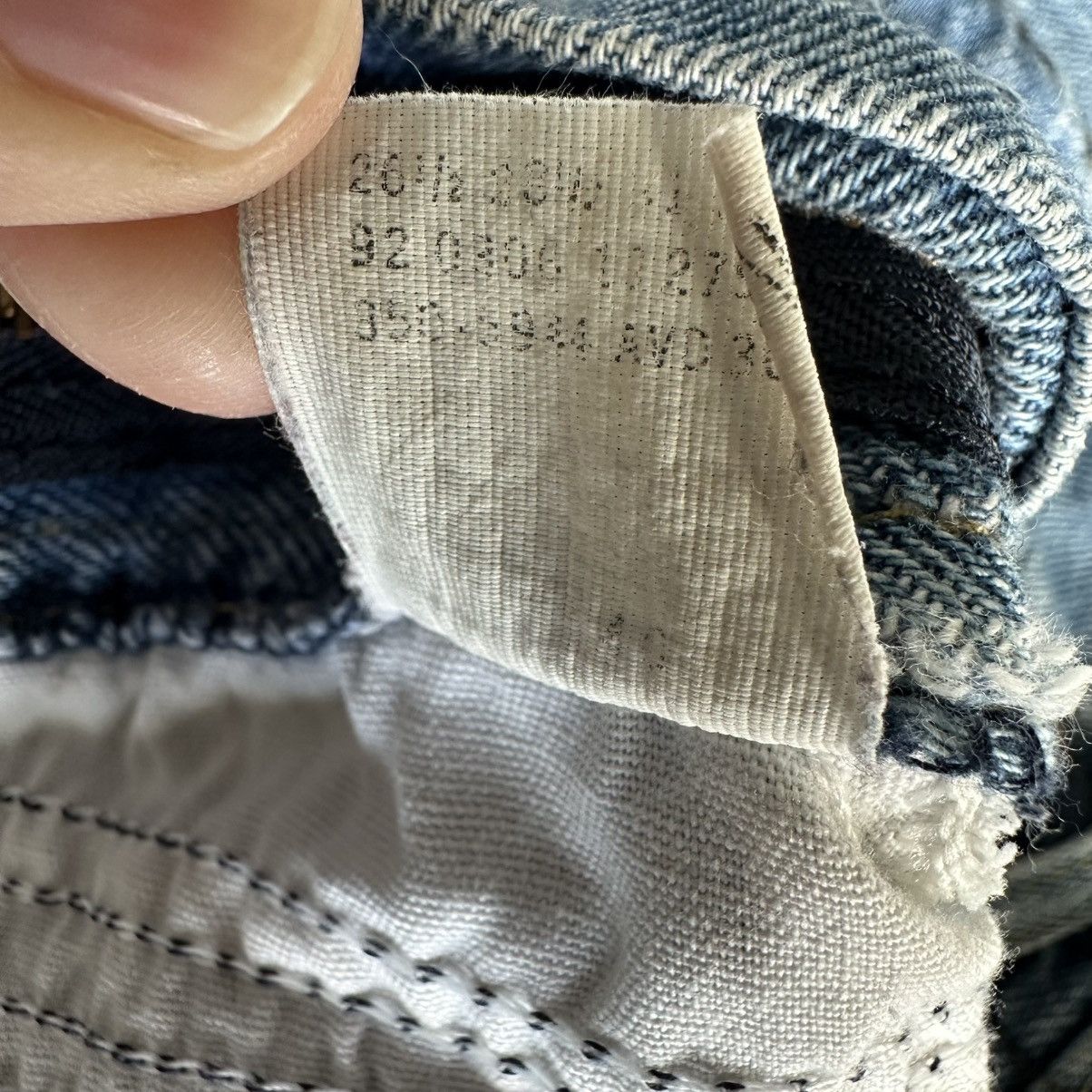 Lee Vintage Lee Jeans Womens 12 (30x30) Blue Vtg Bare Back Faded Size 30" / US 8 / IT 44 - 11 Thumbnail